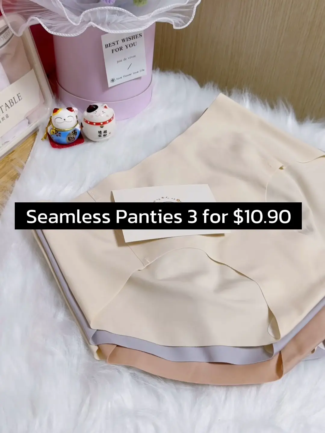 Budget Queen: Seamless undies for only $1 😂