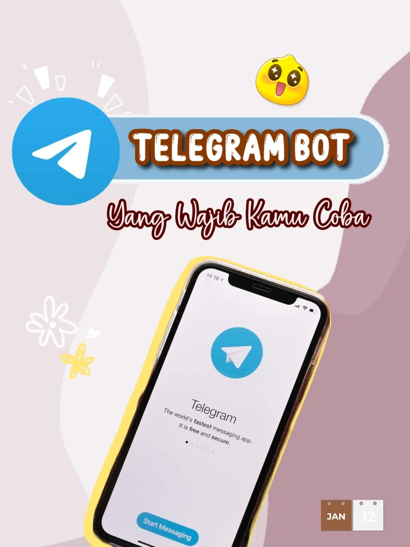 BOT TELEGRAM YANG WAJIB KAMU COBA #TelegramHacks | Galeri Diposting ...