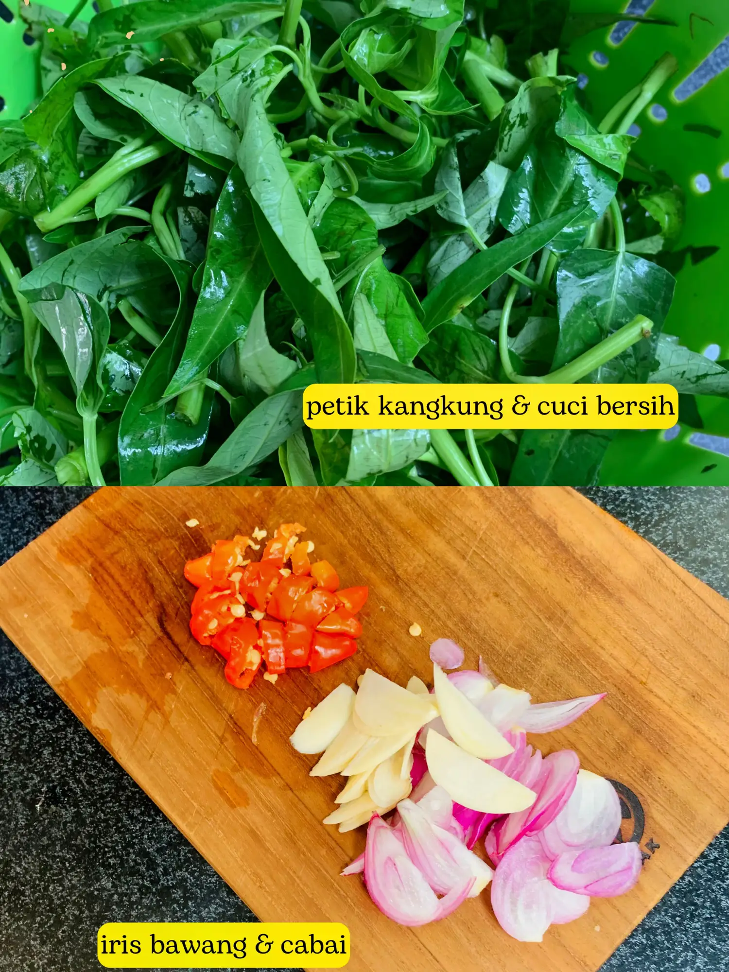 Resep Tumis Kangkung ✨ | Gallery posted by AyuPanularsih | Lemon8