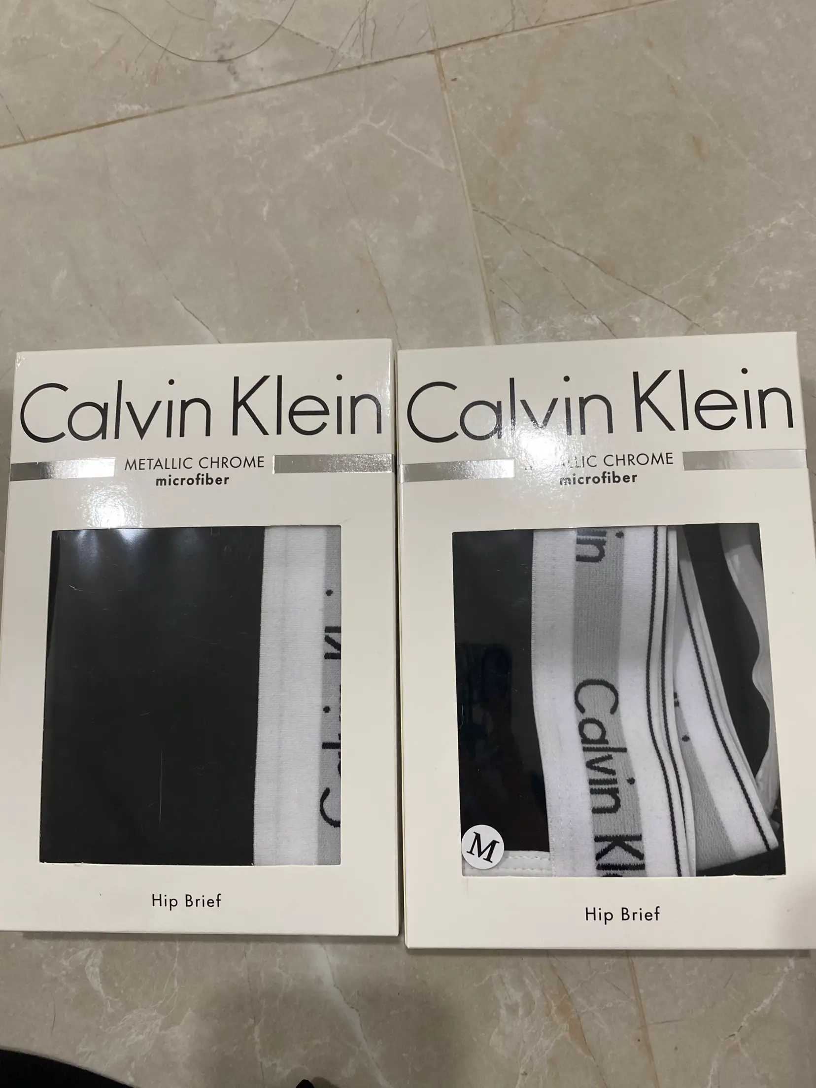 Calvin klein metallic chrome hot sale microfiber