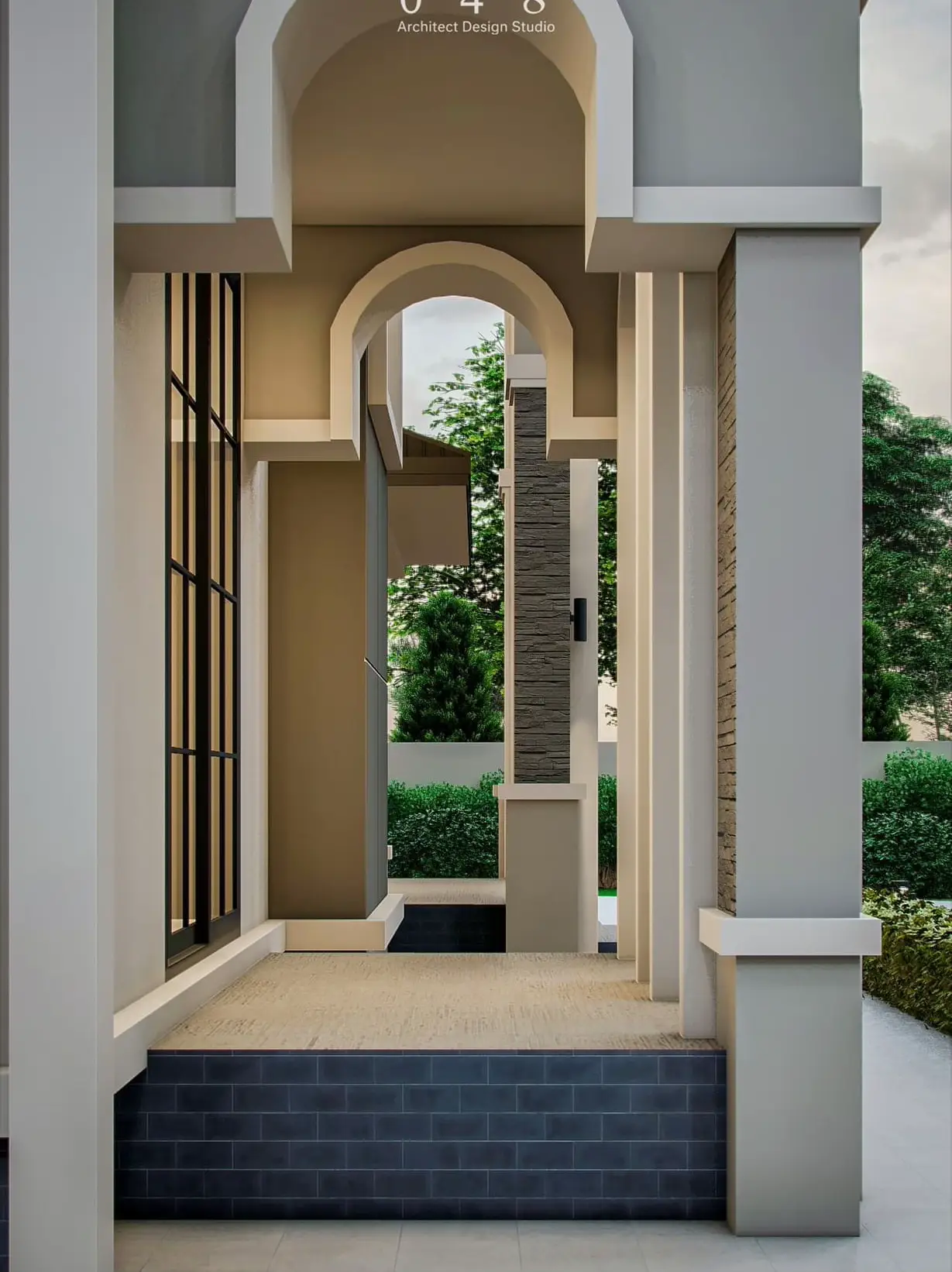 ออกแบบบ้าน Modern-Classic style | แกลเลอรีที่โพสต์โดย 048 Architect ...