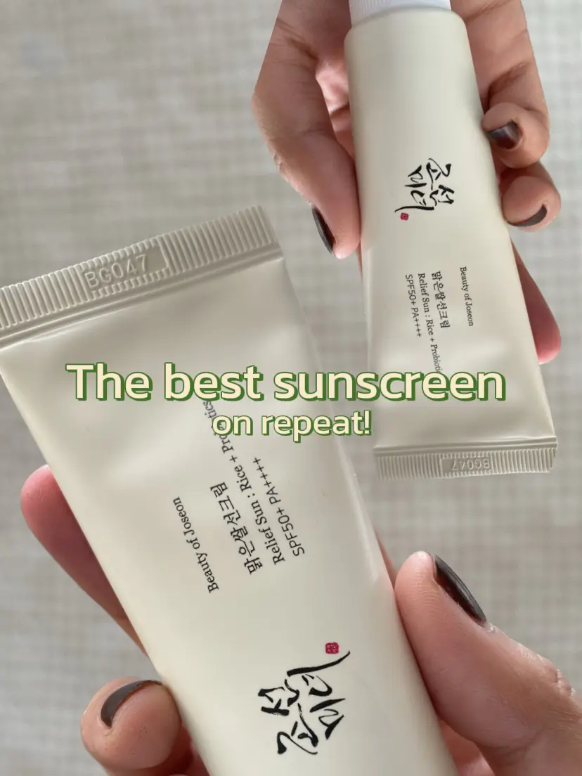 Non-Greasy Rice Probiotic Sunscreen High SPF Sunscreen with Radiation Block  Women's Moisturizing Sun Protection for Face