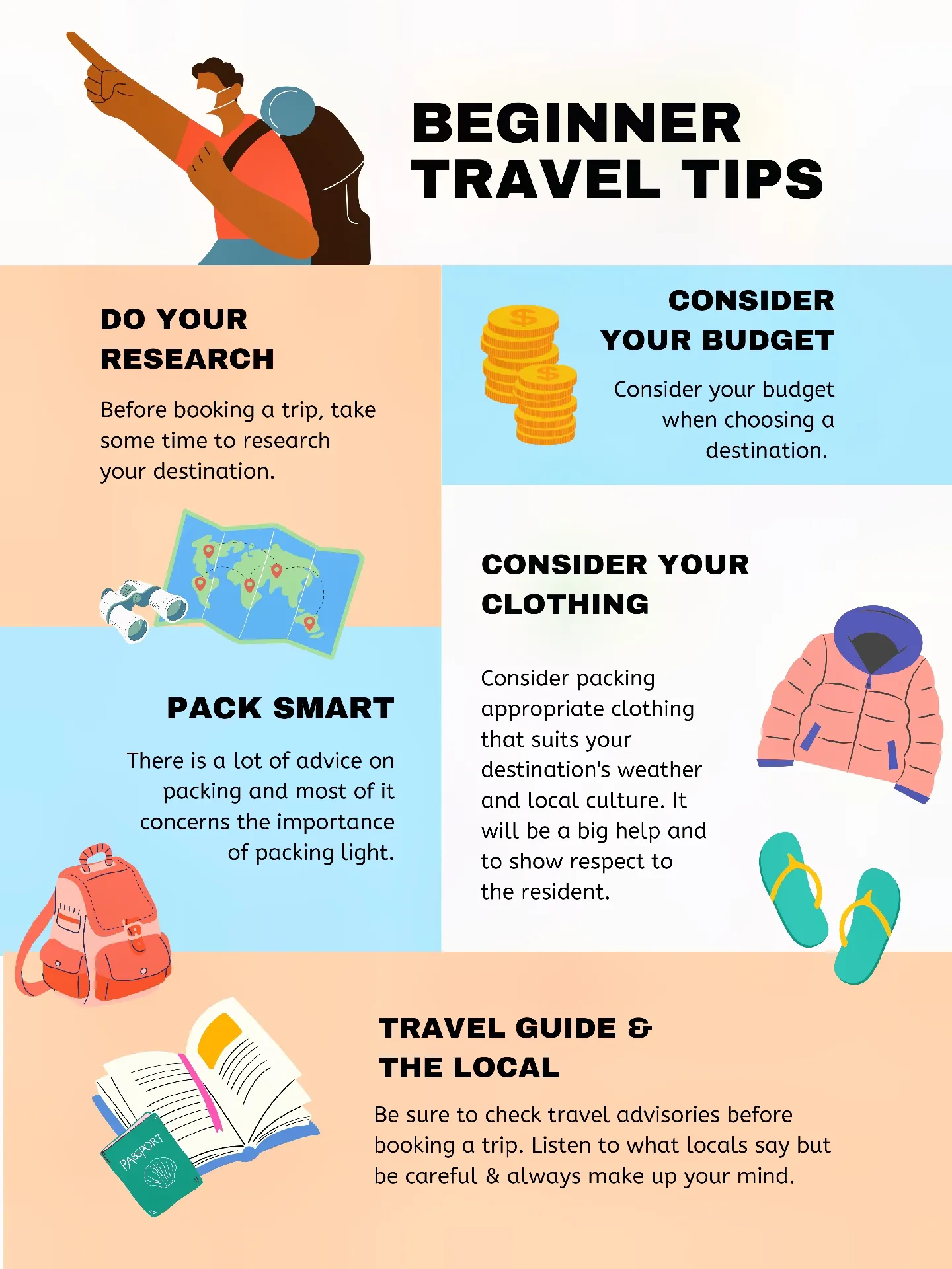 How to Pack Light from Travel Tips and Info