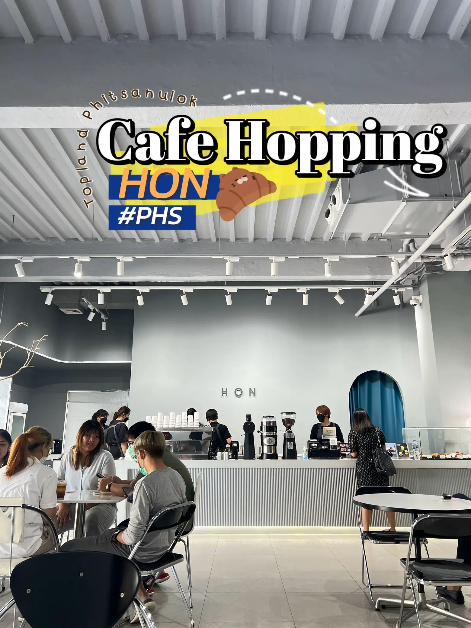 HON CAFE ชั้นล่างของห้าง Topland ตกแต่งหรู มีระดับ แกลเลอรีที่โพสต์