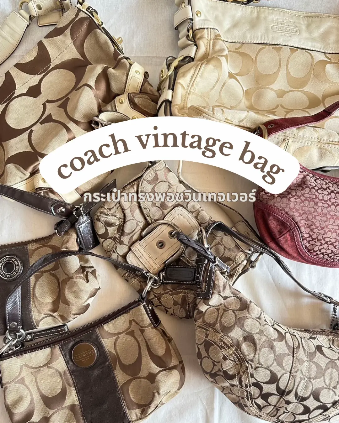 Coach vintage online handbags