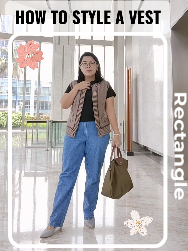 How to style with Knitting Vest Video dipublikasikan oleh FujiTamb