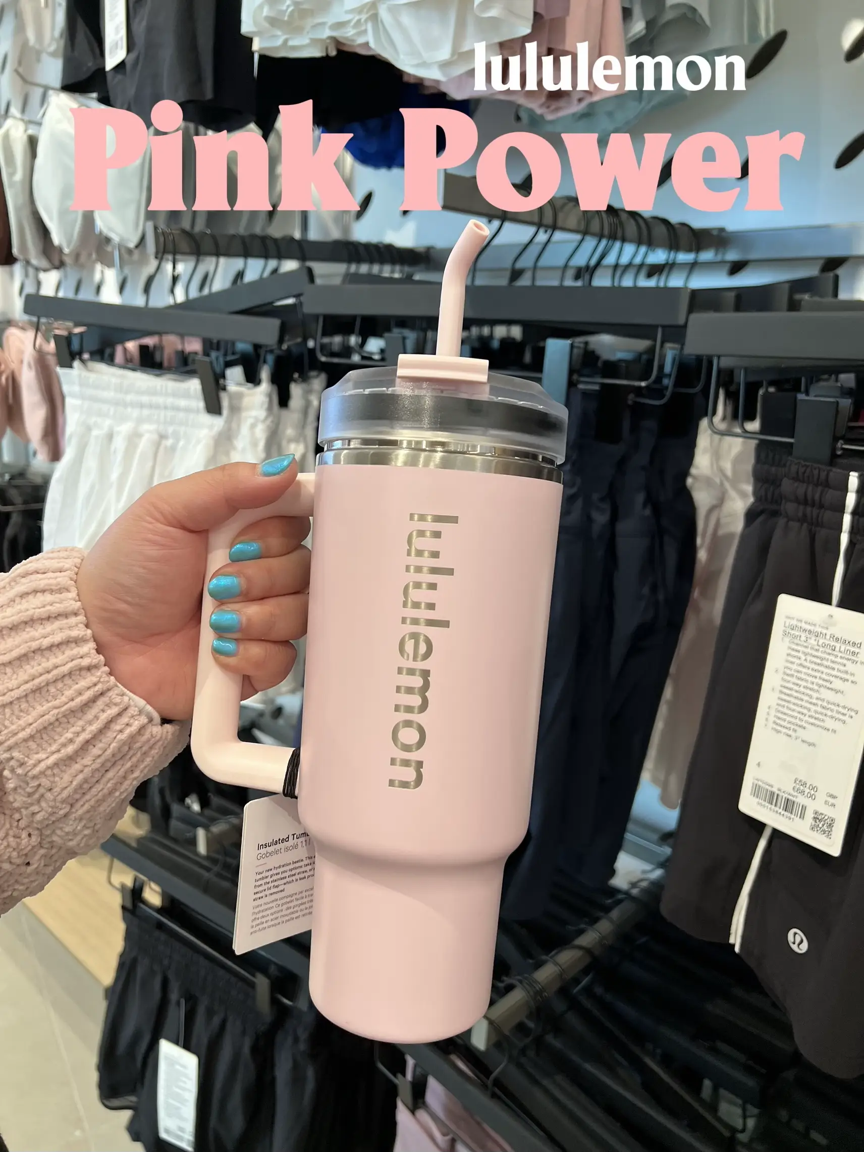 Pink Power! 💓 ดื่มน้ำวันละ 2 ลิตรได้สบายๆ แก้วน้ำแบบ glam 💧 | แกลเลอรี ...