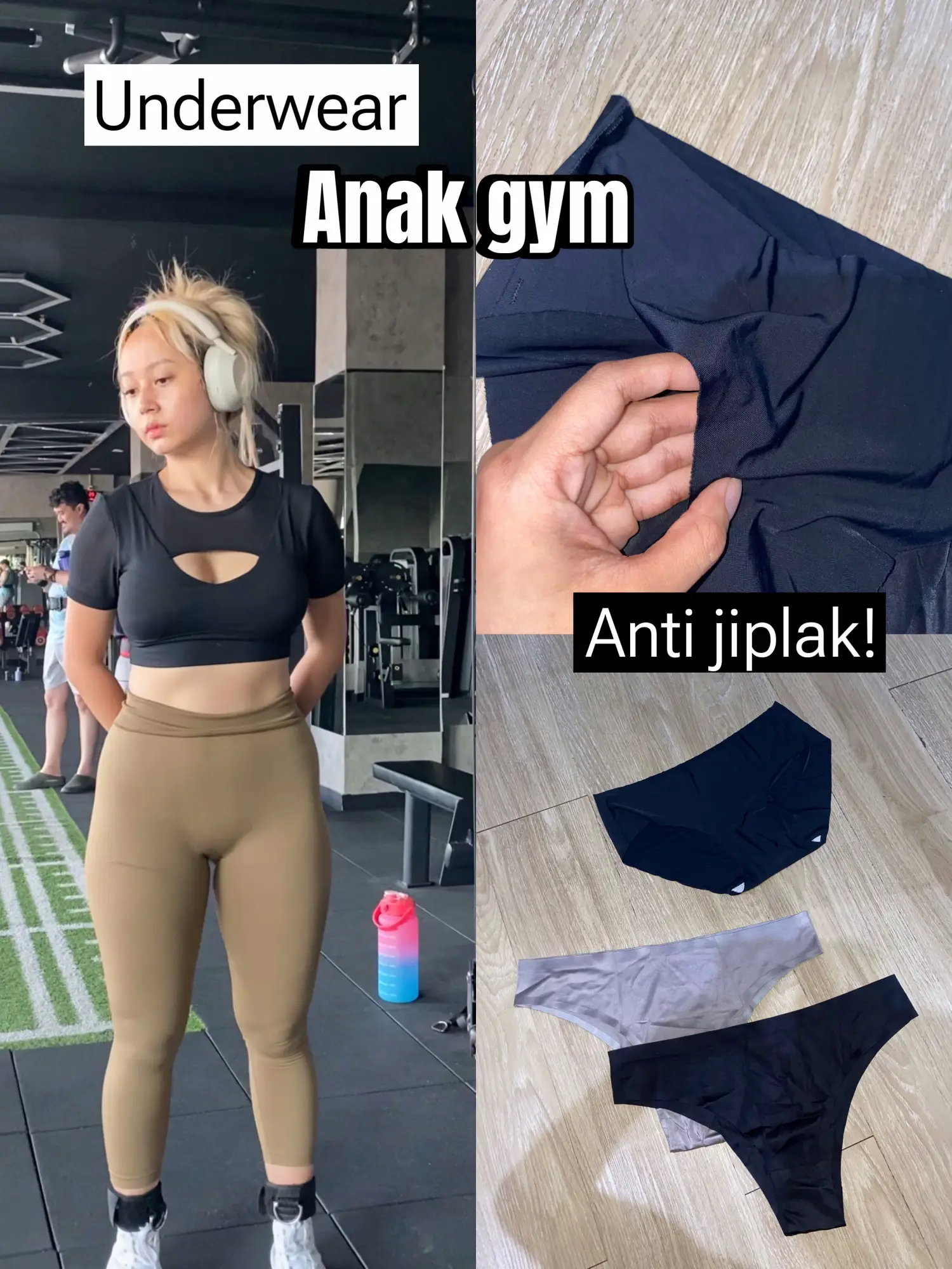 Gambar Underwear anti jiplak untuk anak GYM