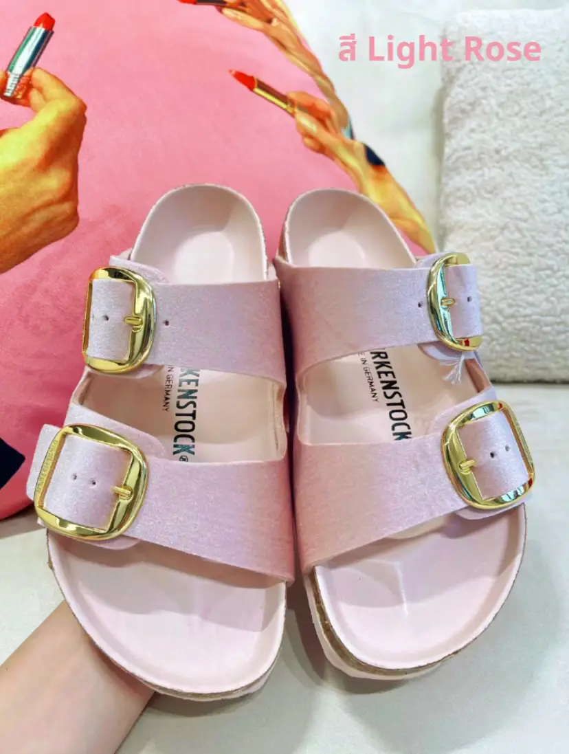 Arizona big buckle online slide sandal light rose