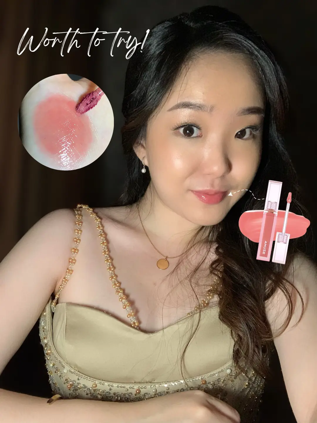 LIPTINT LONG LASTING! AMUSE DEW LIPTINT💫 | Gallery posted by  PriscillaLouise | Lemon8