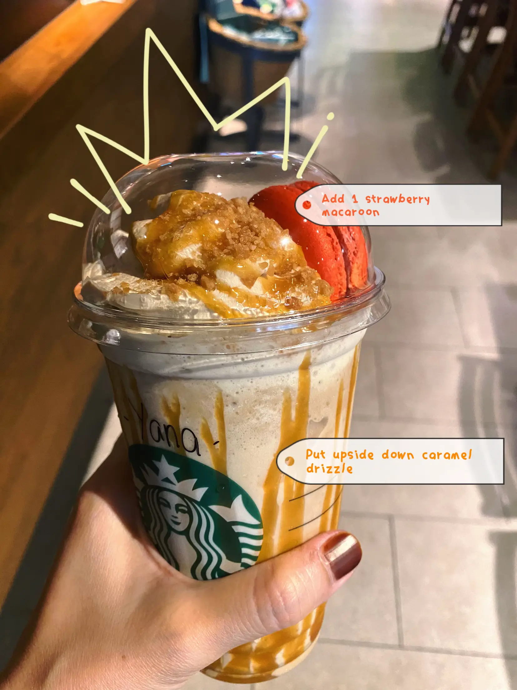 Churro Frappuccino, Starbucks Secret Menu