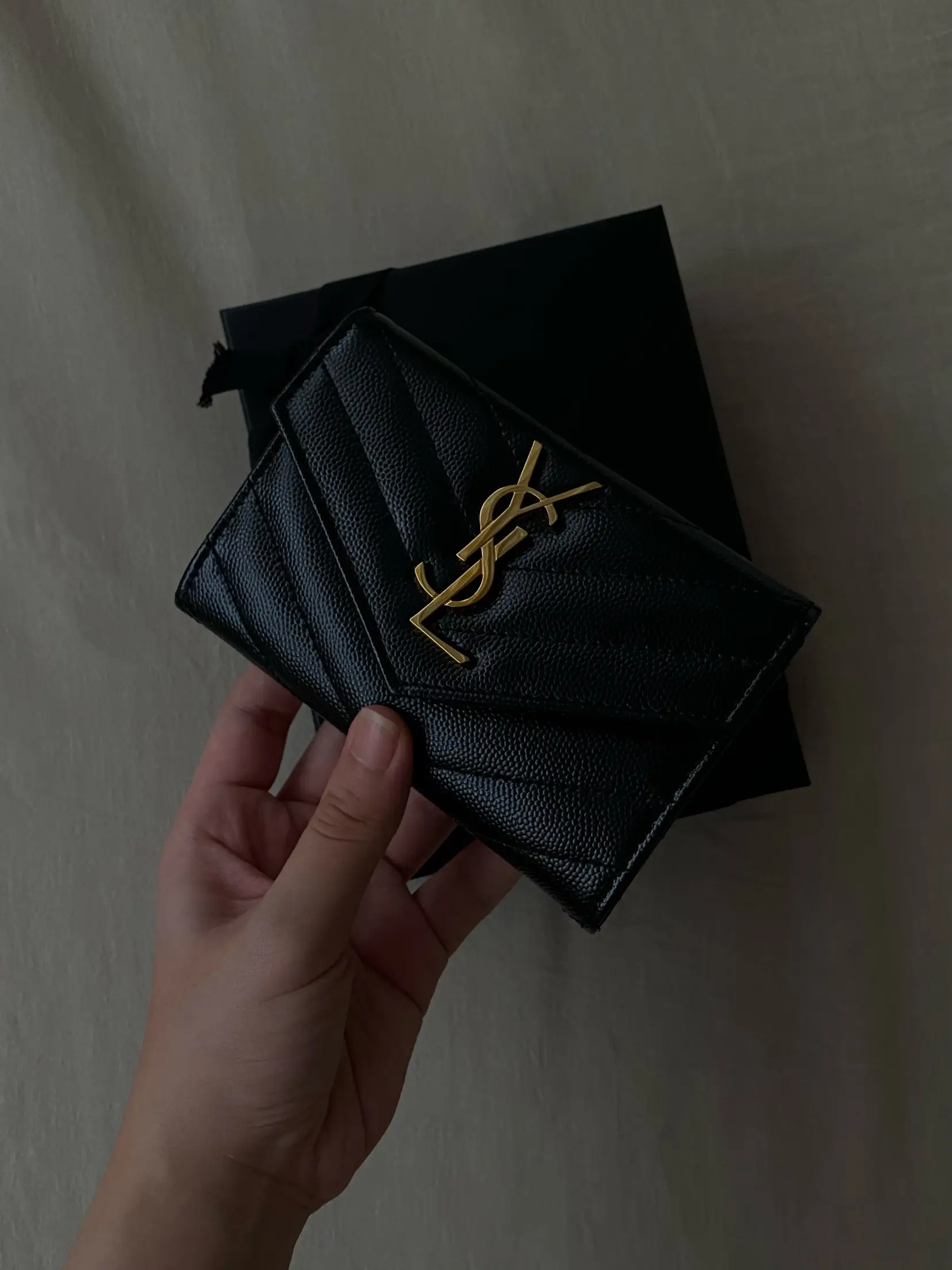 Ysl small wallet hot sale