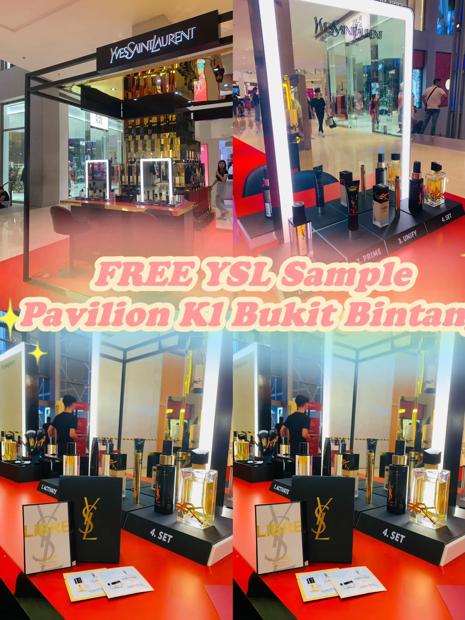 Pavilion ysl outlet