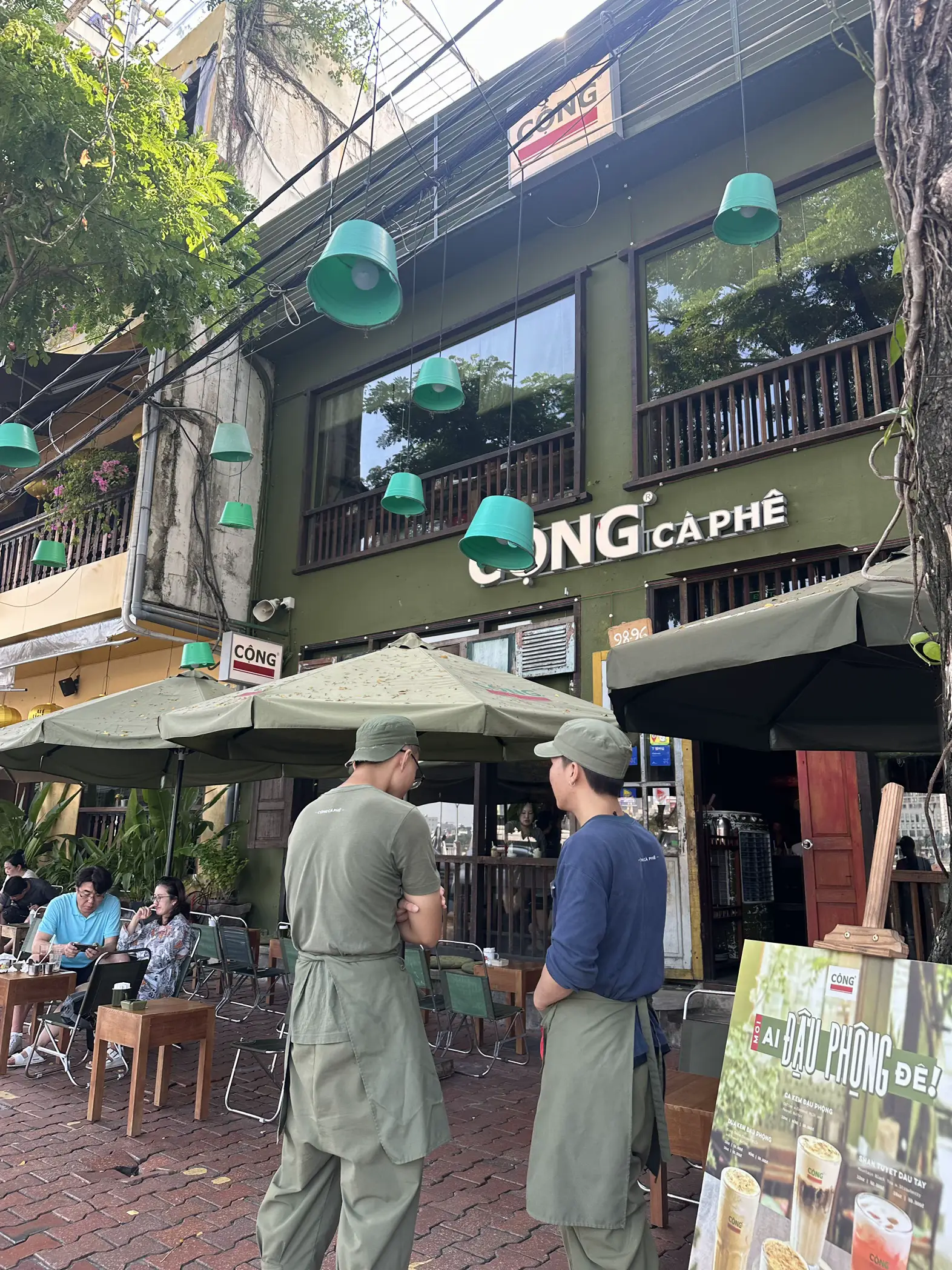 Cong ca phe ร้านกาแฟโด่งดังในดานัง | แกลเลอรีที่โพสต์โดย ˚ ༘ Patperries ...