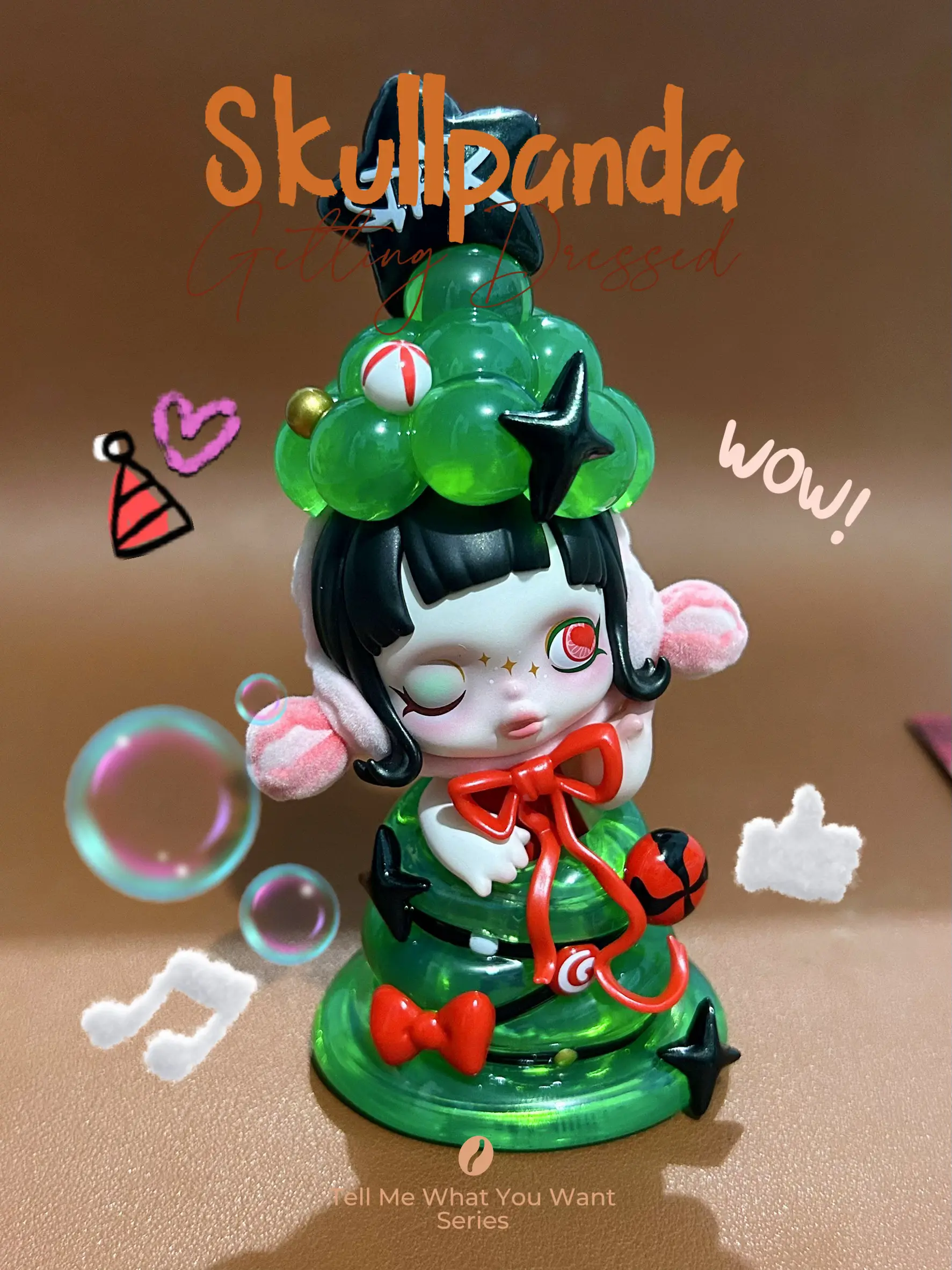 お値下げスカルパンダTell Me What You Want クリスタルボール SKULLPANDA Tell Me What You Wantクリスタルボール ポップマート