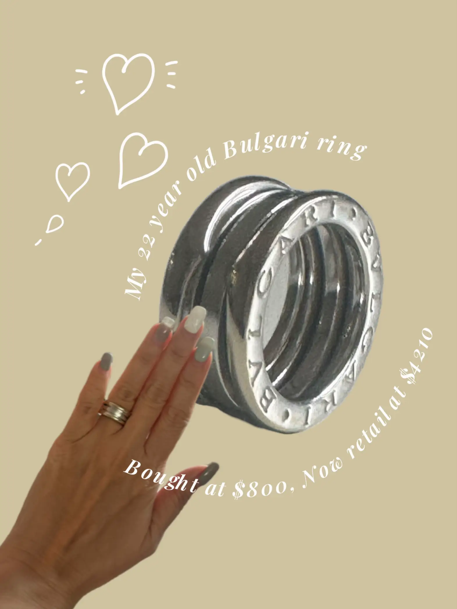 Bvlgari couple ring sale