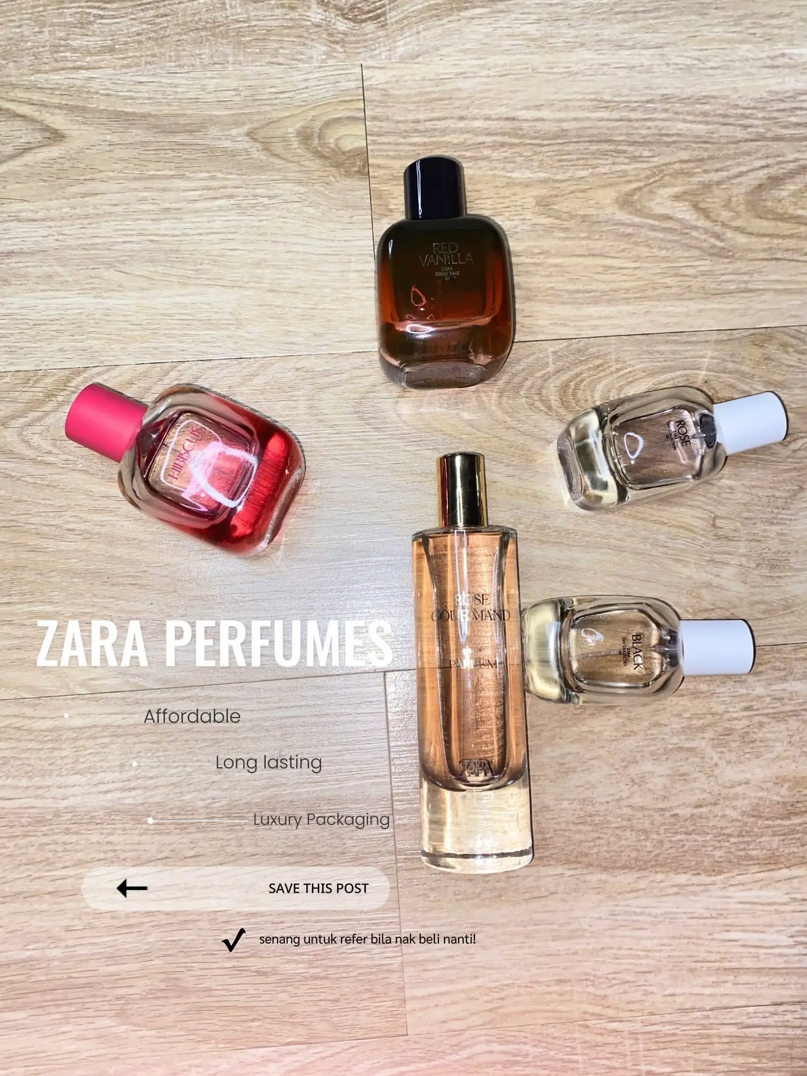 Affordable ZARA perfumes! Designer dupes