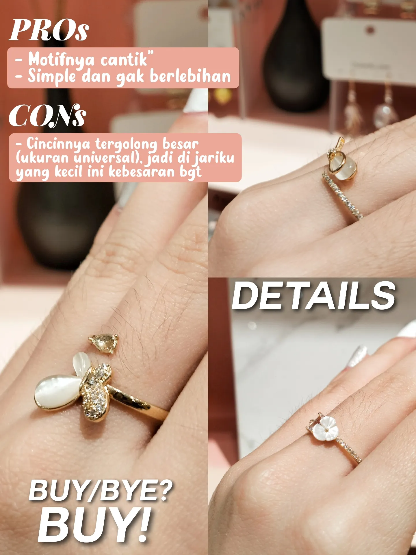 SPILL CINCIN CANTIK FROM KKV!💍 | Galeri Diposting Oleh 𝐟𝐞𝐛𝐢 ˖°⋆˚ ˖ | Lemon8