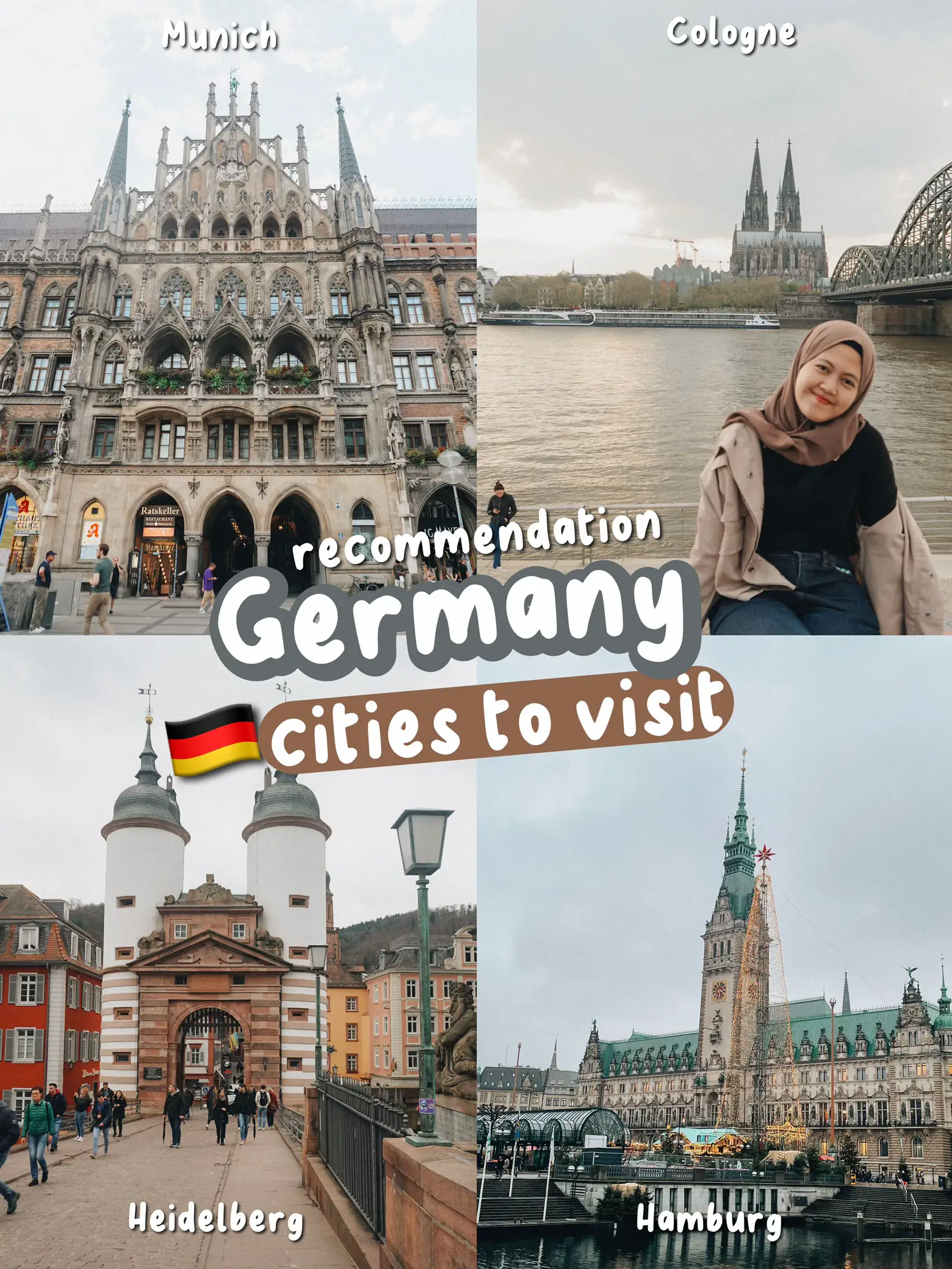 Rekomendasi Kota di Jerman Untuk Traveling 🇩🇪 | Galeri diposting oleh  Mirna | Lemon8