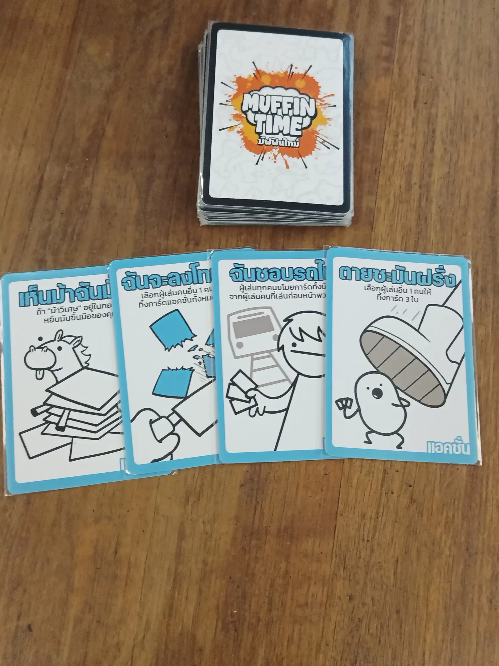 Muffin Time Card Game Unboxing 