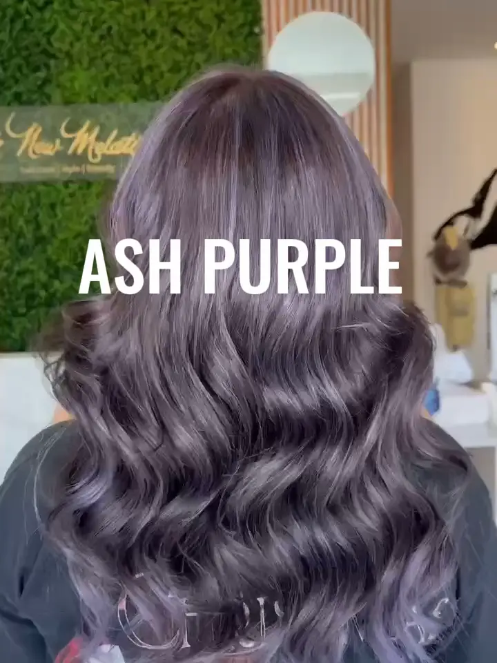 Ash Purple By New Melati Salon | Article Posted By New Melati | Lemon8