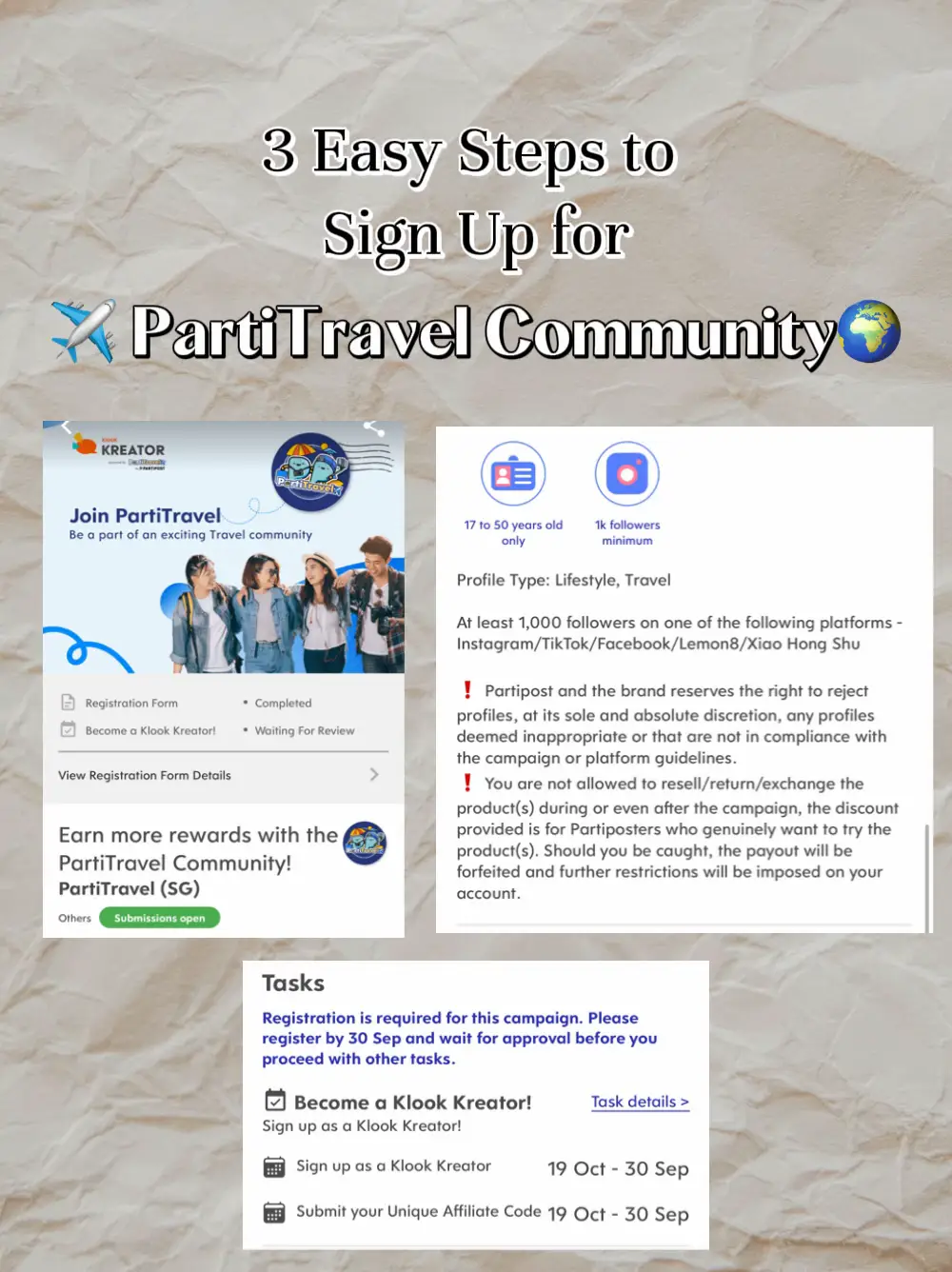 EARN $ WHILE TRAVELLING?!! + SPONSORED EXPERIENCE's images(3)