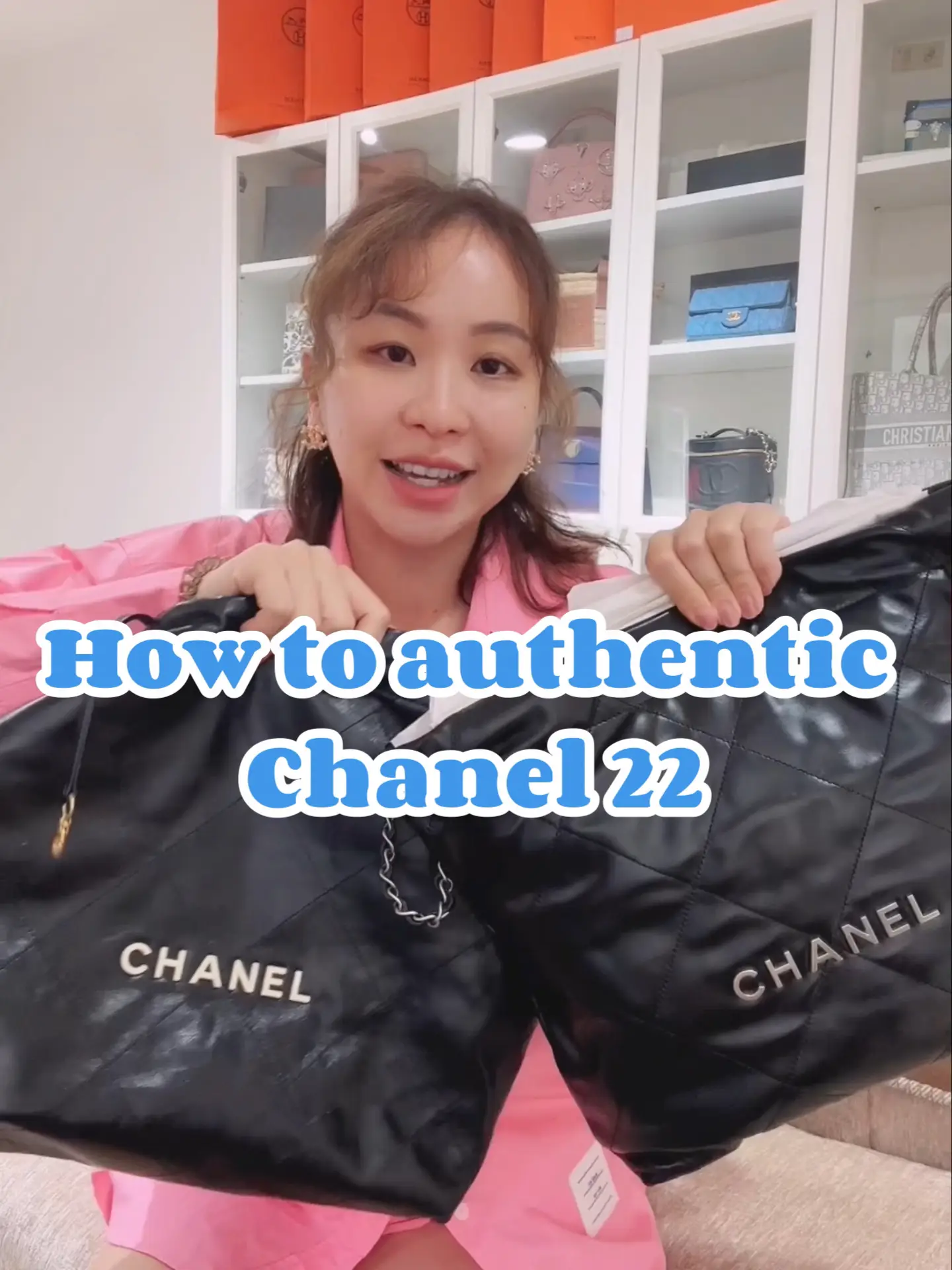 How to identify the authentic Chanel 22 bag?, Video published by  DLuxuryParadise