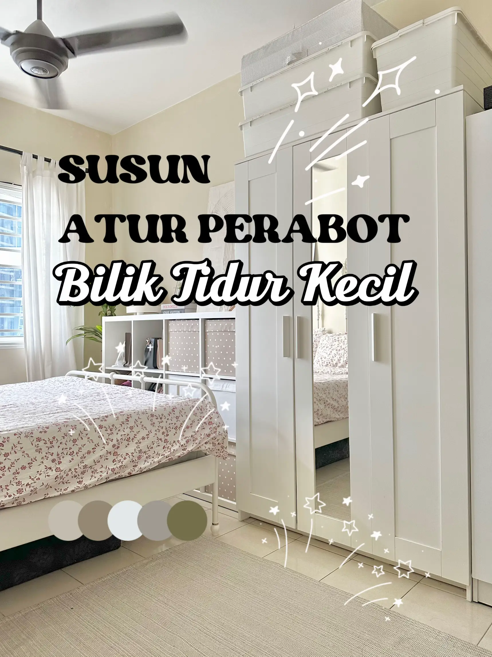 SUSUN ATUR PERABOT BILIK TIDUR KECIL | Galeri Disiarkan Oleh Small ...