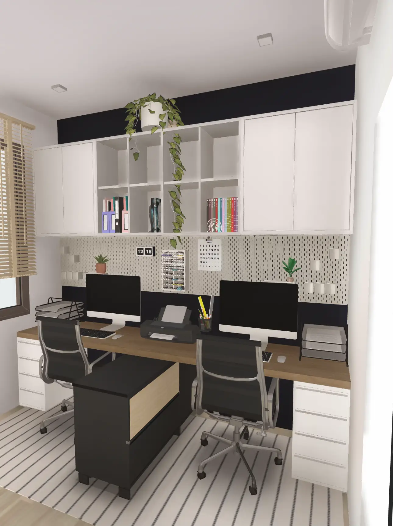 แชร์ไอเดียจัดห้องทำงาน ขนาด 3*3.5 เมตร 📂 | แกลเลอรีที่โพสต์โดย This's ...