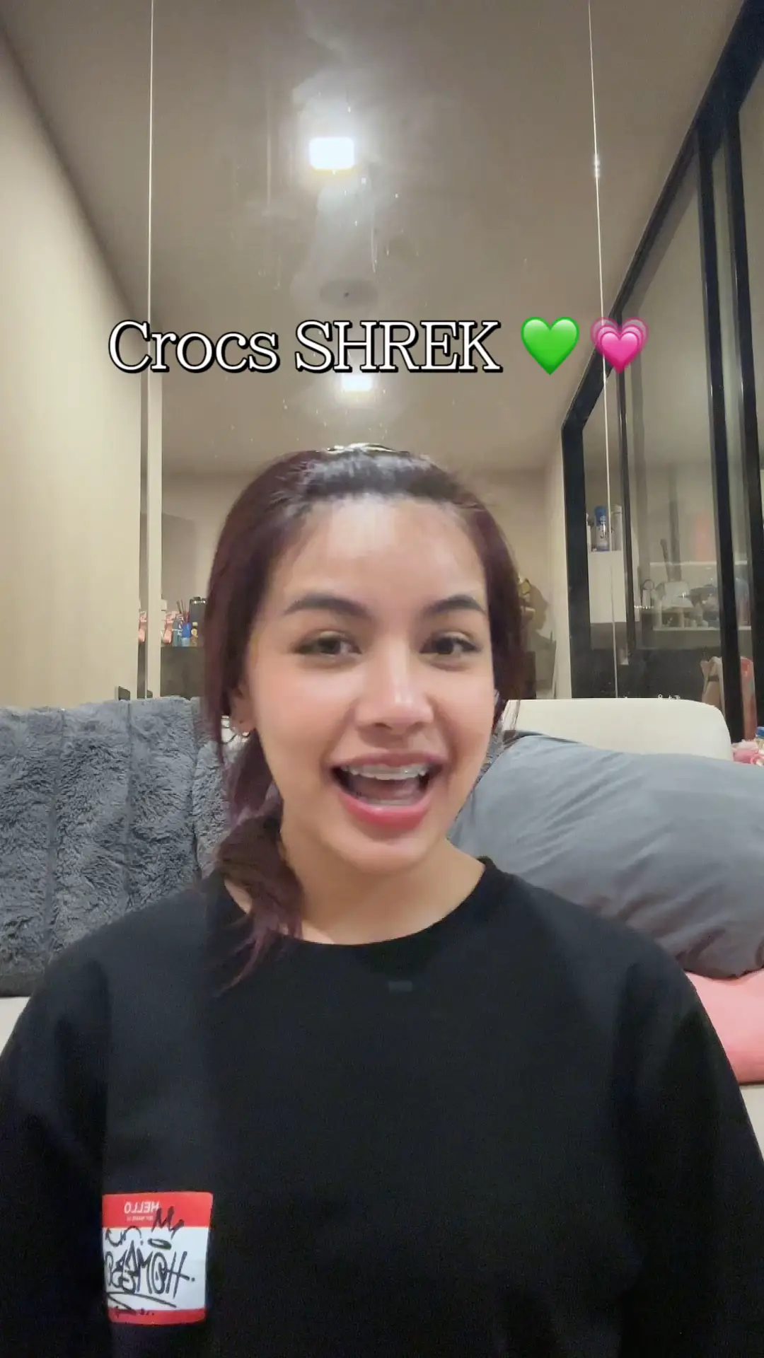 Crocs Shrek💚💗, Video published by bellbelt