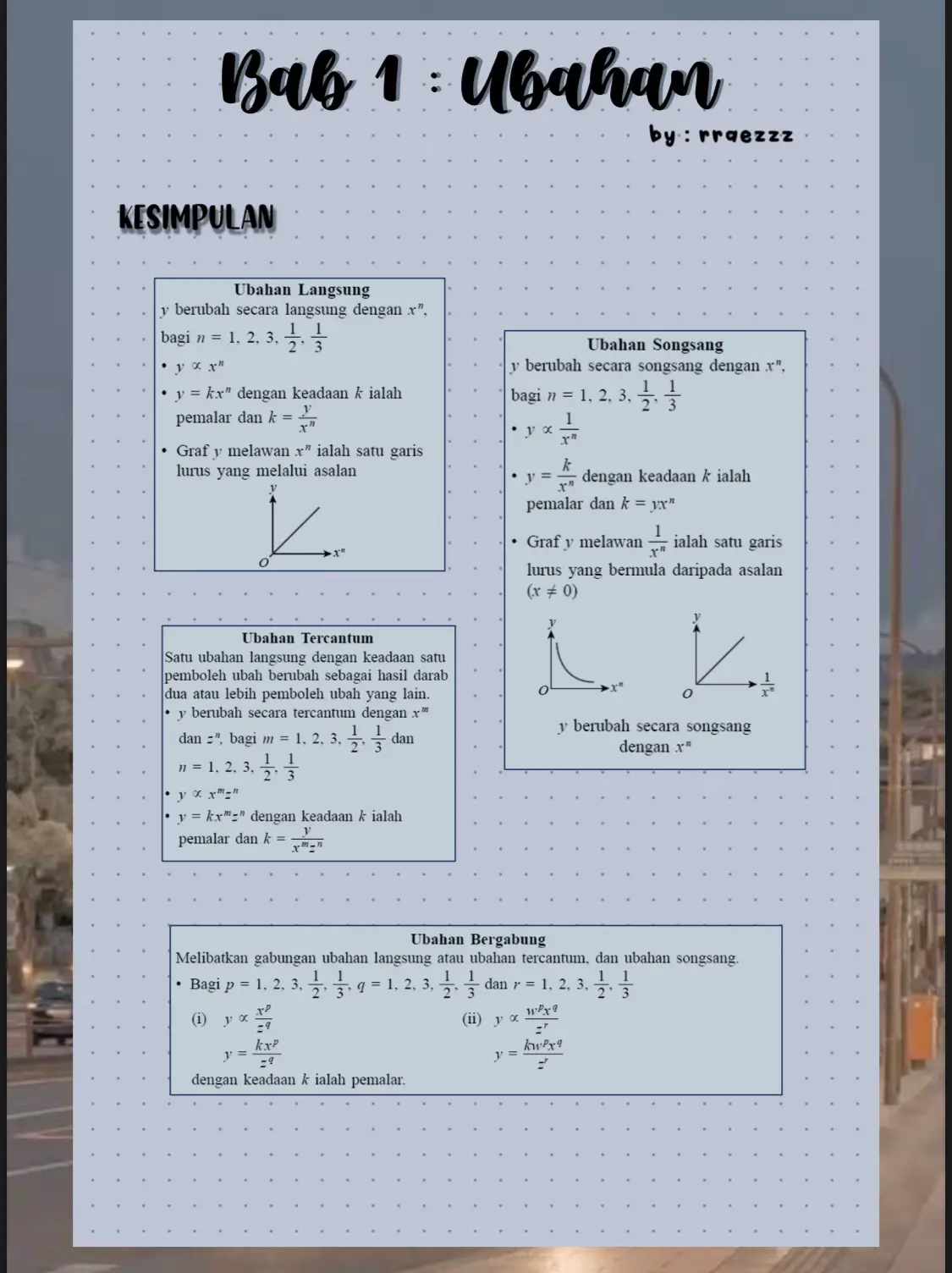 Nota Matematik Tingkatan 2 Bab1 - Carian Lemon8