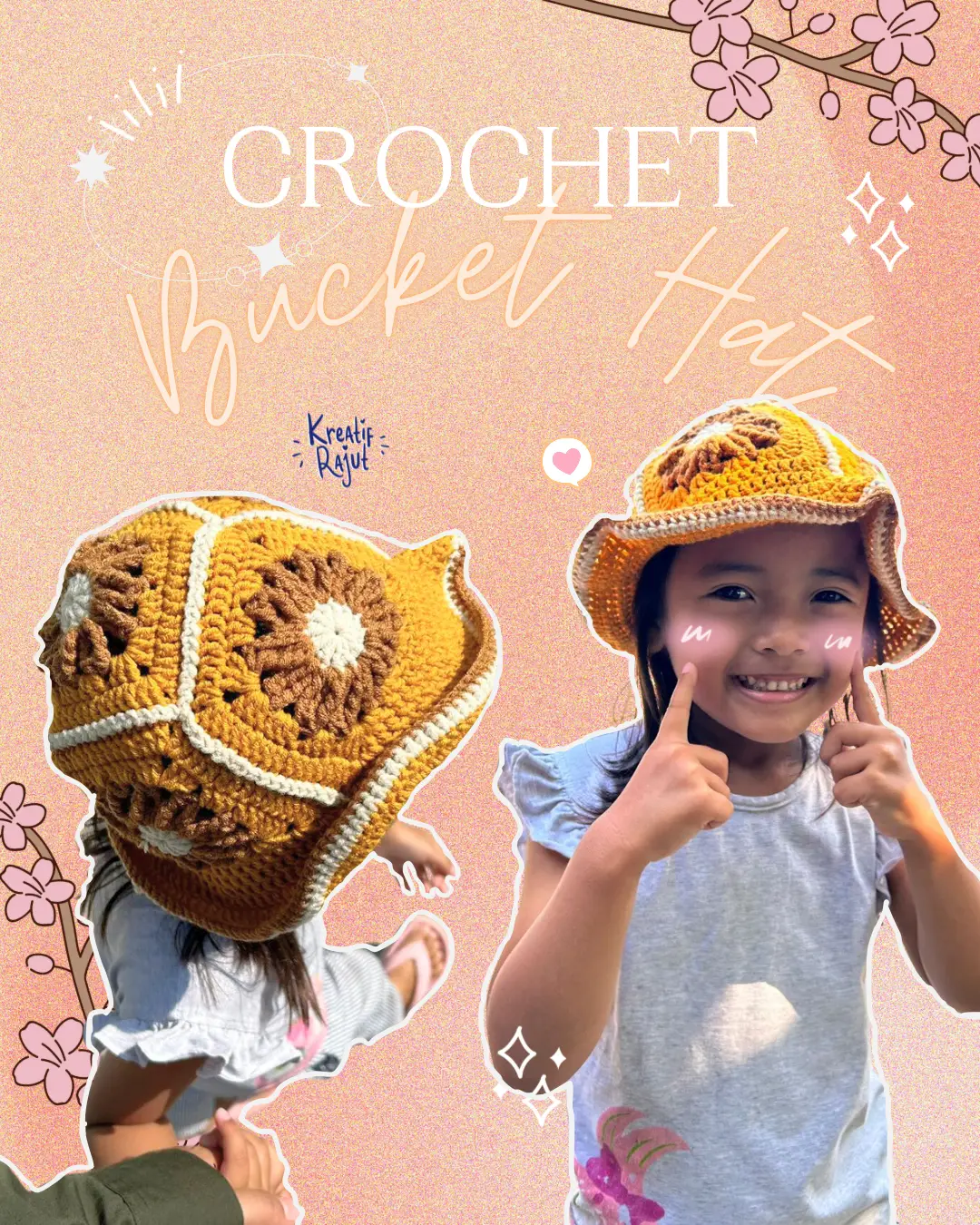 BUCKET HAT CROCHET FOR KIDS, Gallery posted by Ice Ramayani