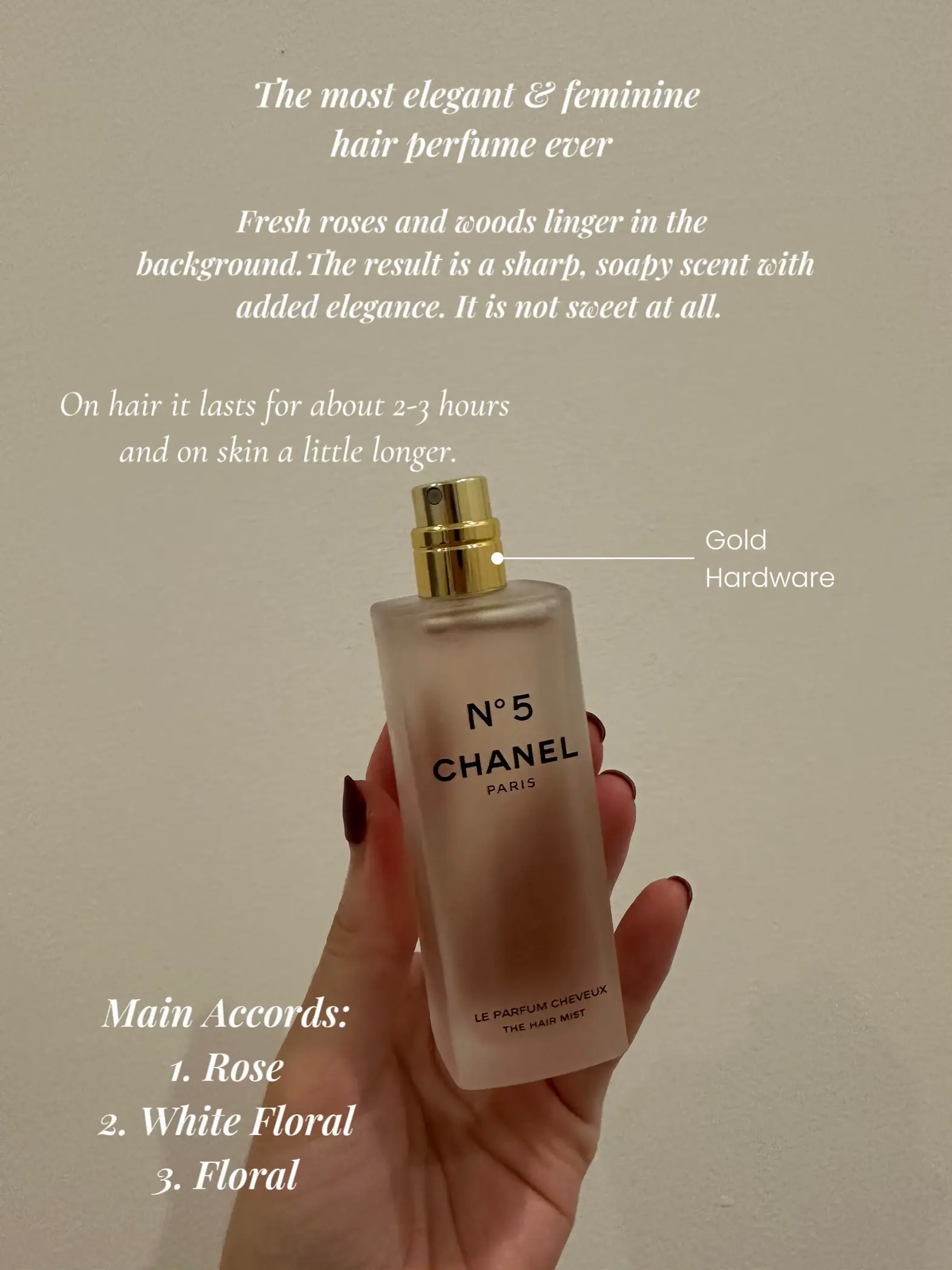 chanel no 5 perfume hair mist spray