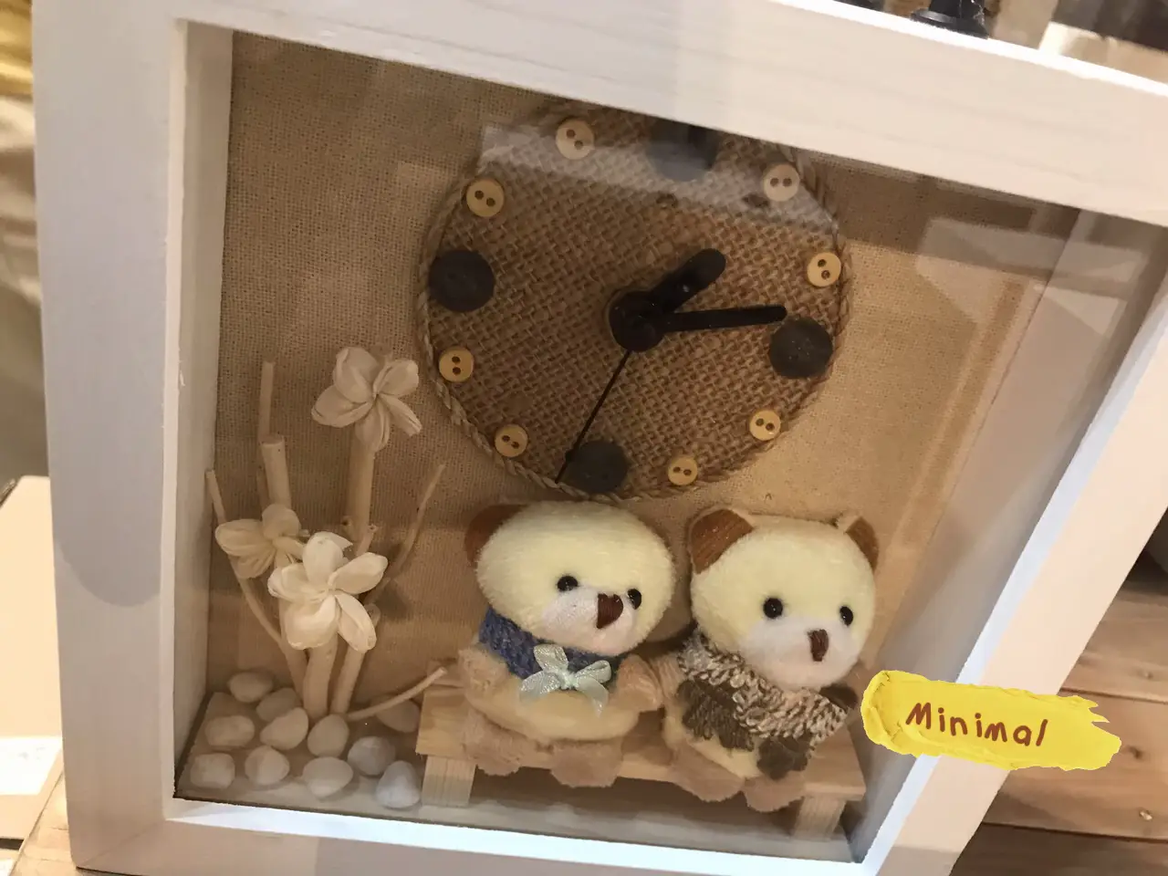 ミニミニぬいぐるみ 妹くまちゃん 熊 海外作家様 ハンドメイド