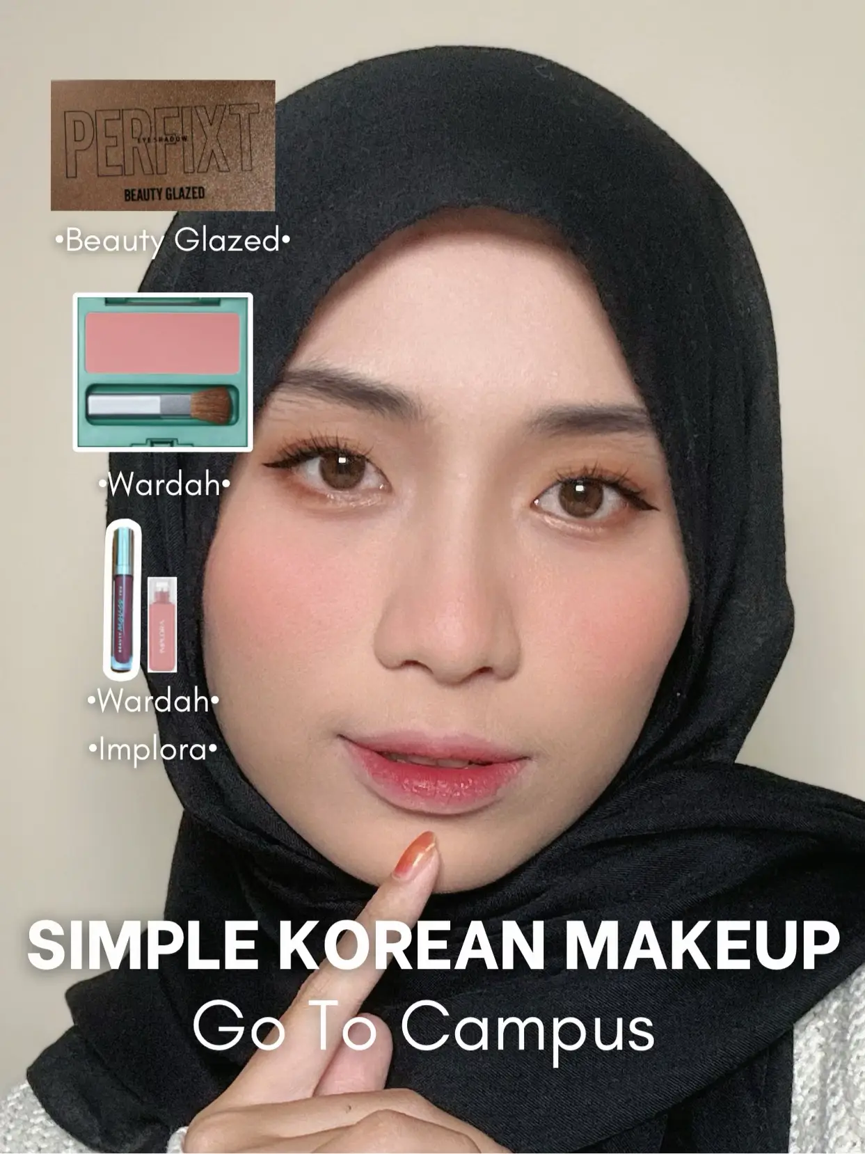 Simple Korean Makeup Buat Ke Kampus