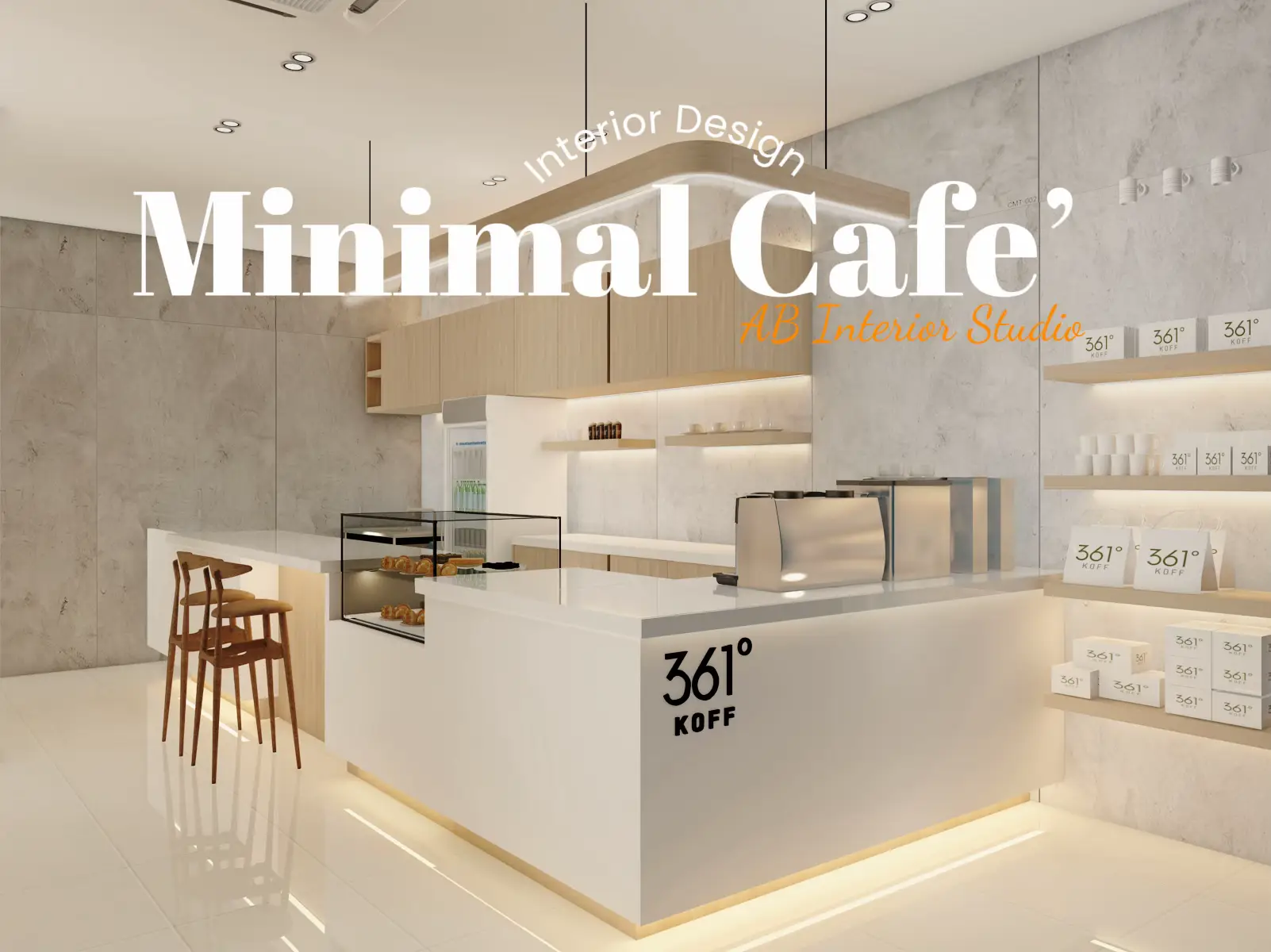 Interior Minimal Cafe Gallery posted by AB Interior
