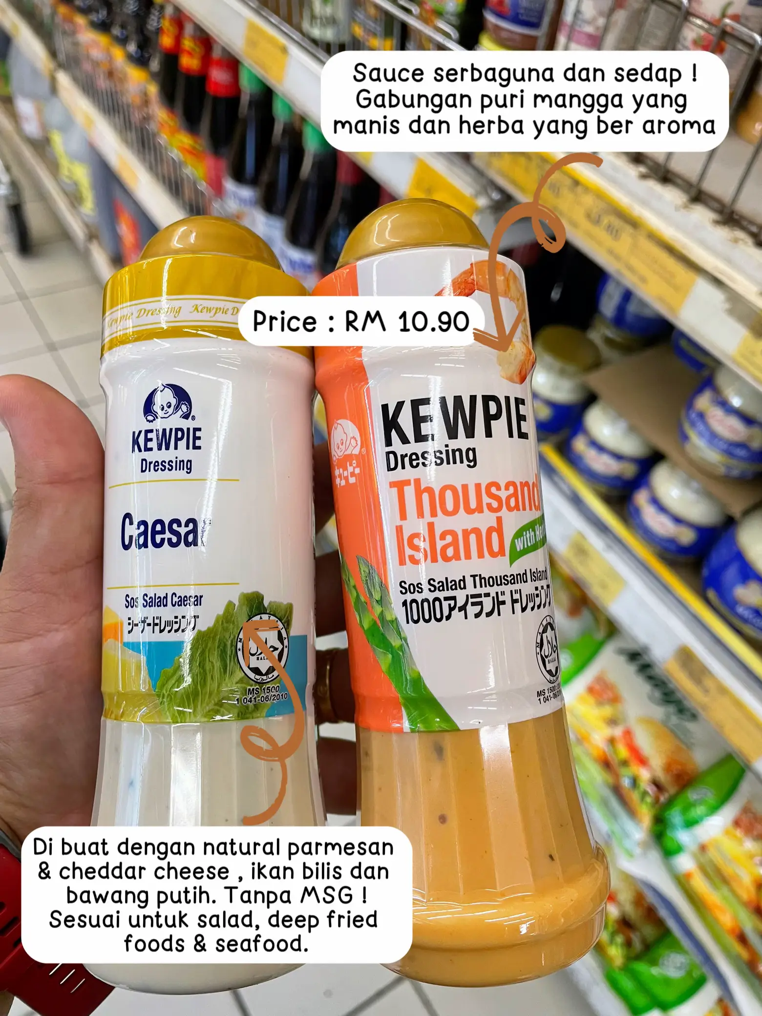 Review Kewpie Sauce & Dressing Galeri disiarkan oleh PnSyuhaida Lemon8