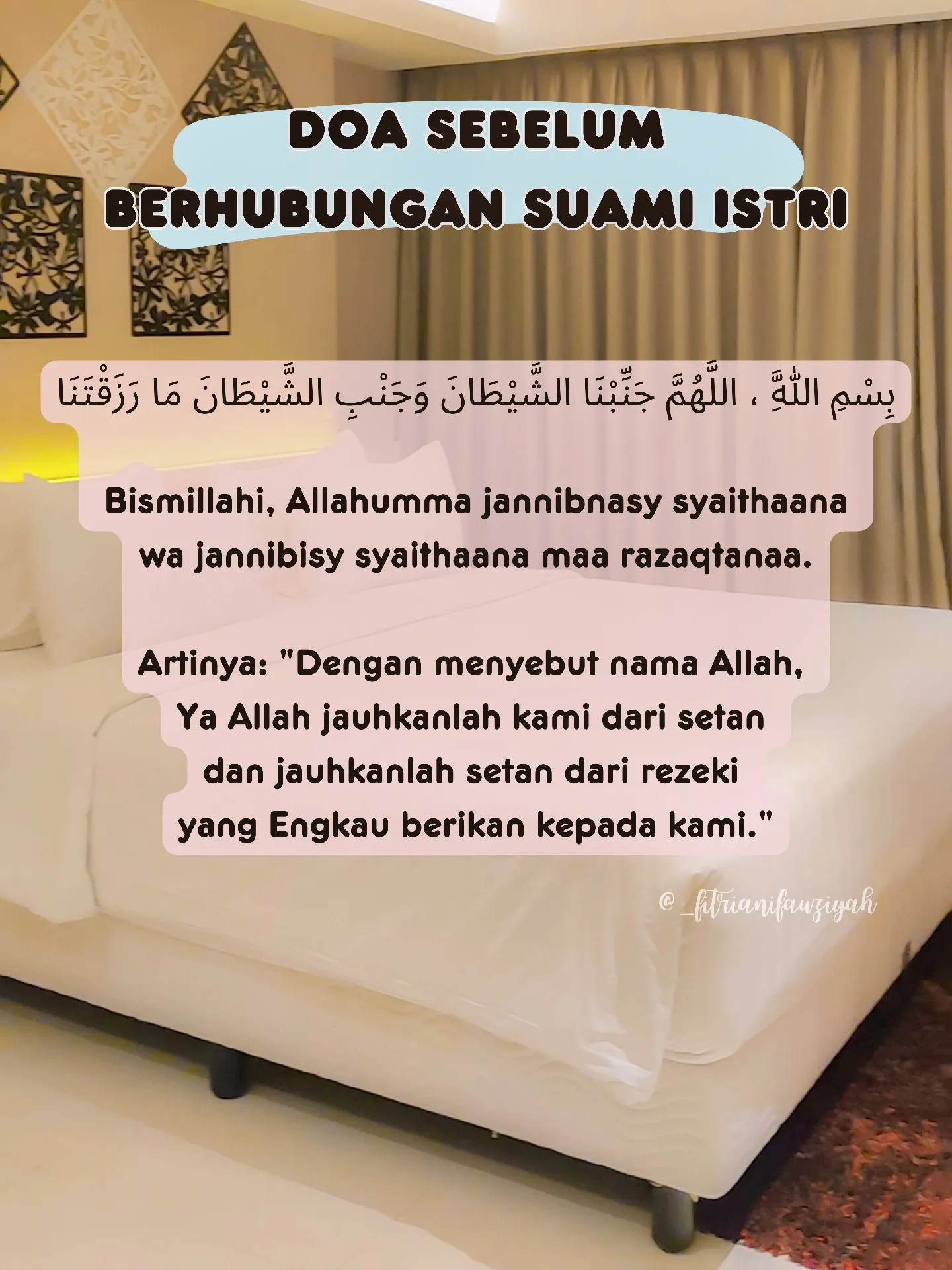 Doa Hubungan Suami Istri - Pencarian Lemon8