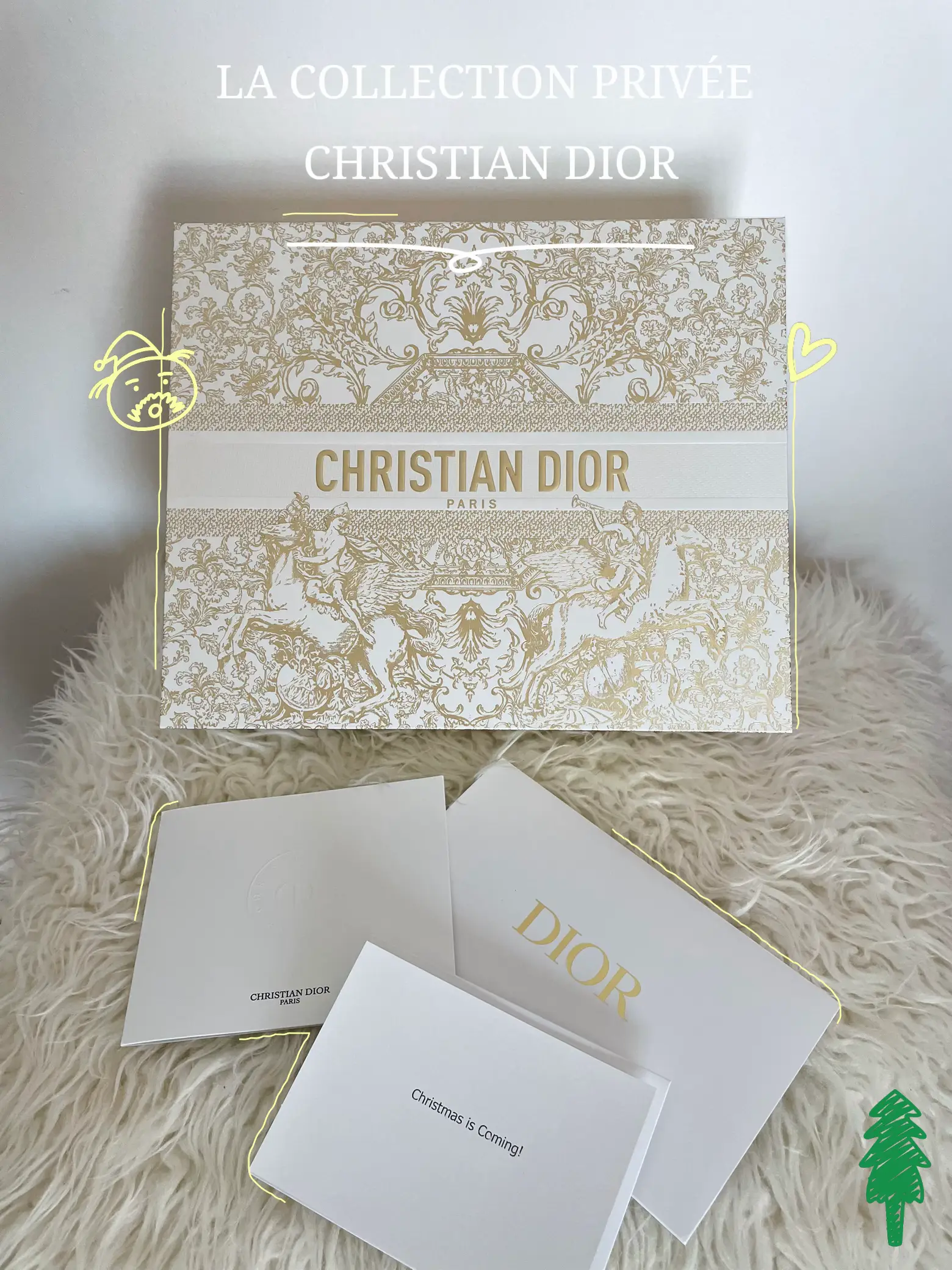 La Collection Privée Christian Dior Luxury Scented 3 Candle Set