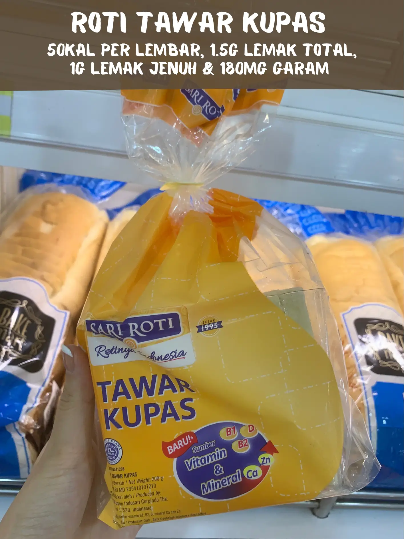 ‼️REVIEW 4 ROTI TERBAIK UNTUK DIET ♡ #MyDietLog 🍞 | Galeri diposting ...