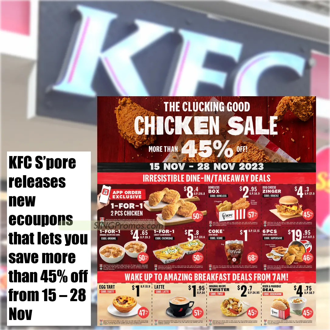 1-FOR-1 2pcs KFC Chicken, Cheesy Cajun Wedges?!'s images(0)