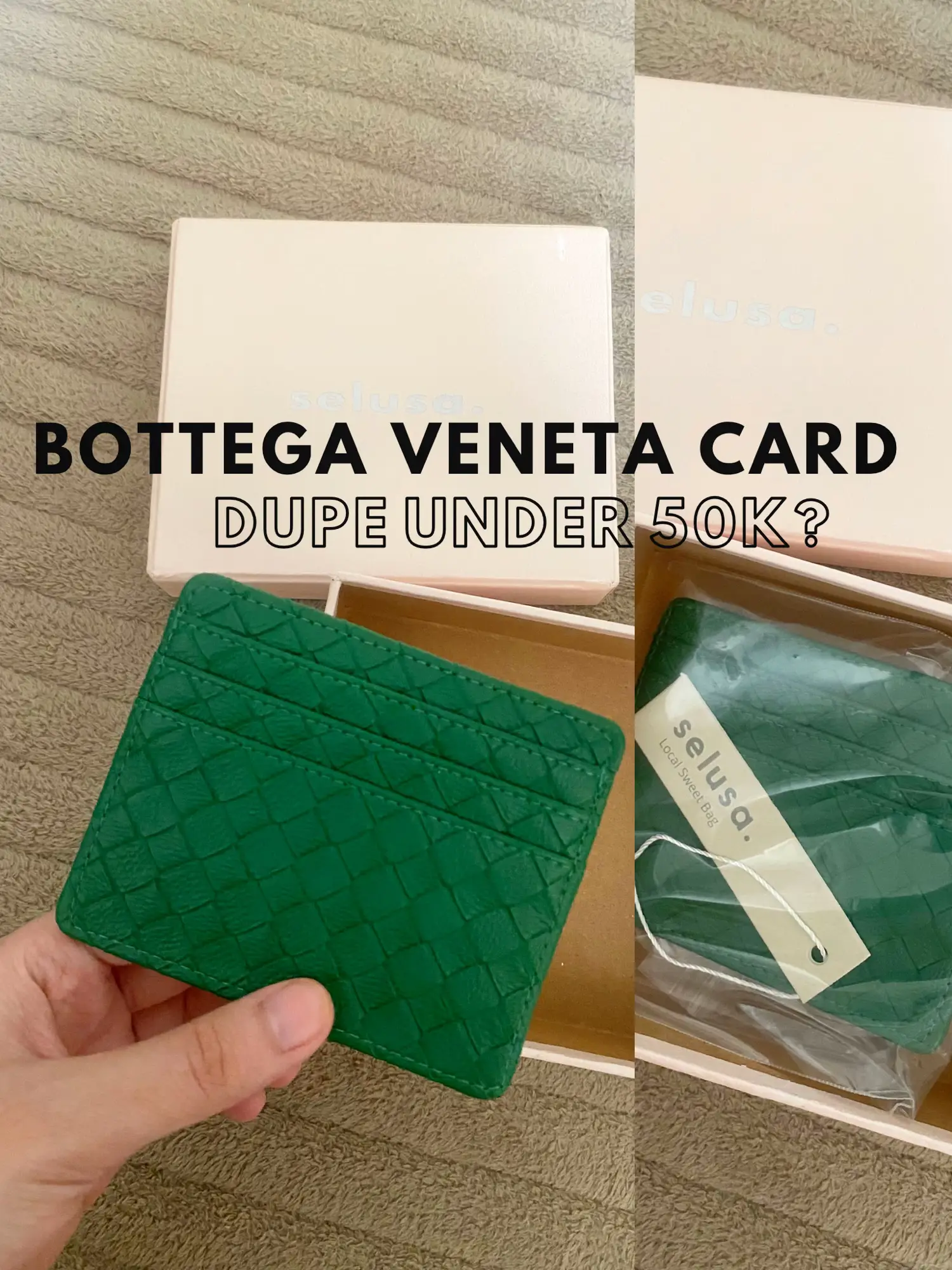 Bottega Veneta Mini Pouch unboxing. It's a vibe. #bottegaveneta