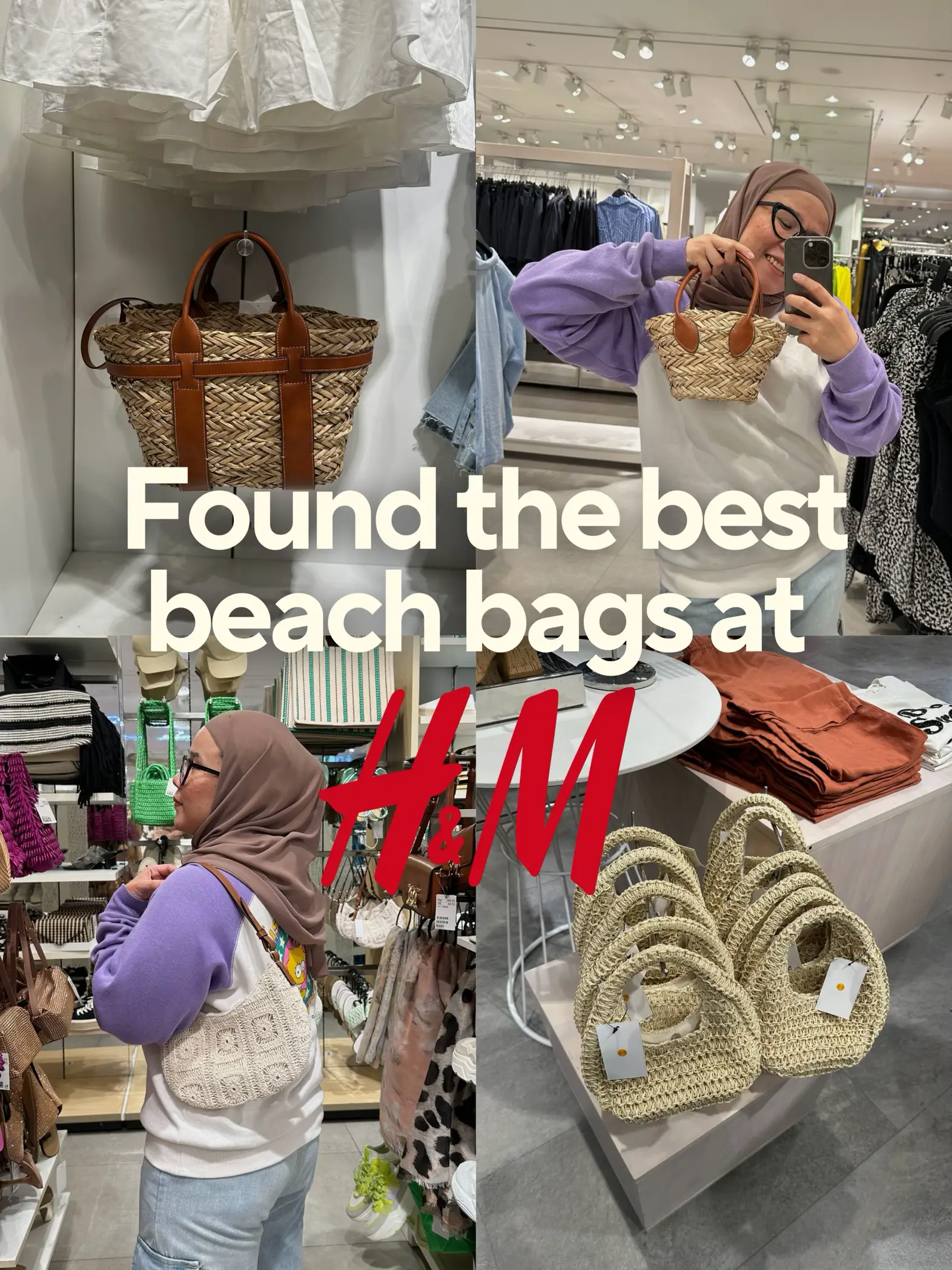 Found Beautiful beach 🏝️ Bags at H&M!🔥, Gallery posted by Rabak.Haris ✨