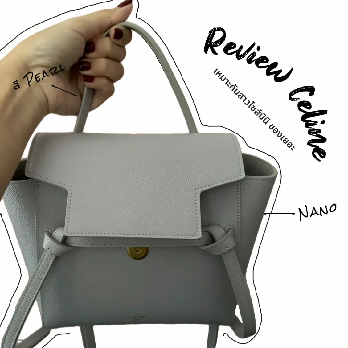 Celine nano belt bag clearance powder