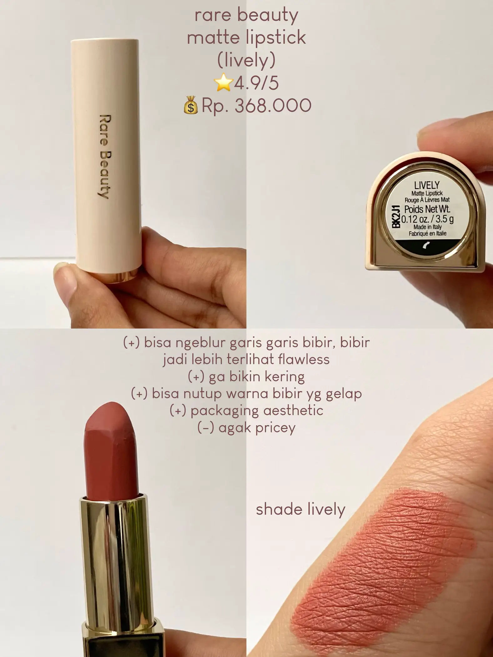 SAVE] Rekomendasi Lipstick Nude Untuk Base Ombre! | Gallery posted by Putri  A 𐙚 ‧₊˚ | Lemon8