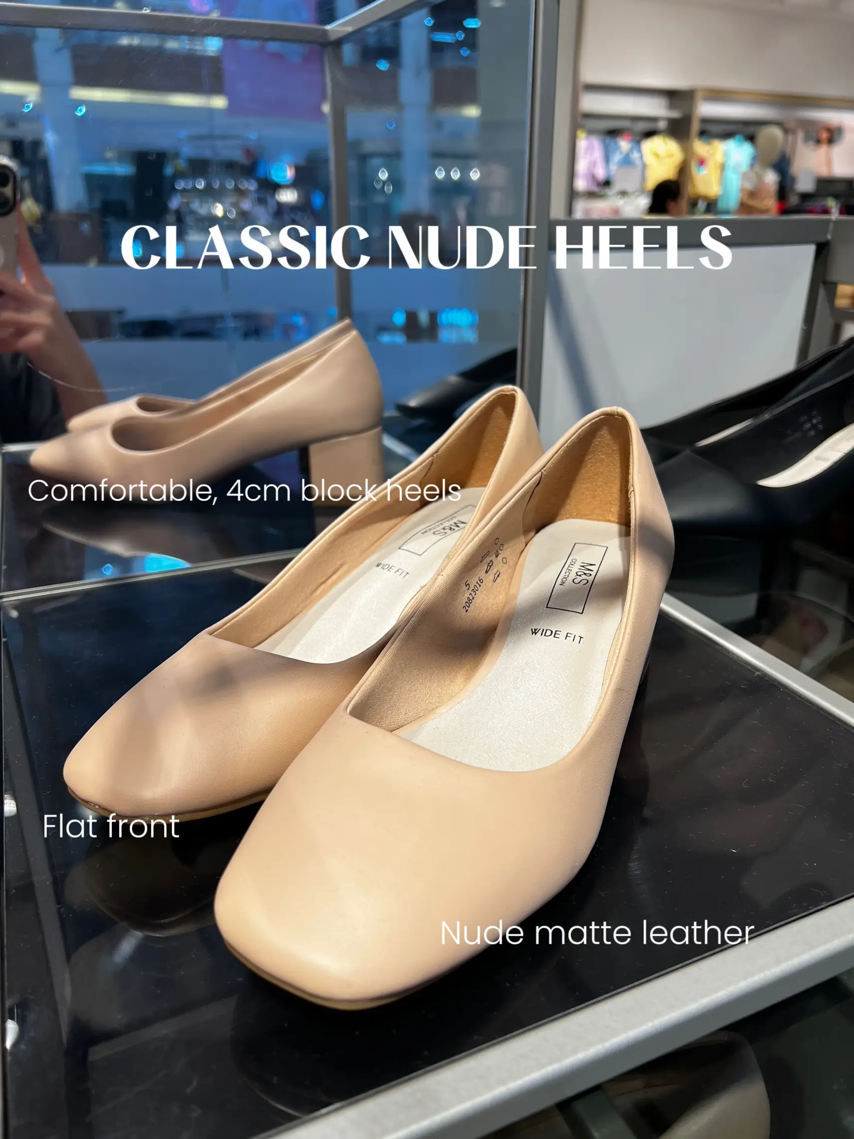 M&s hot sale nude shoes