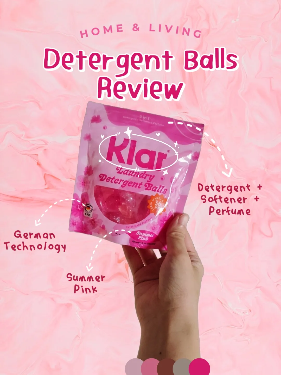 Klar Detergent Balls Review แกลเลอรีที่โพสต์โดย Cella Reviews Lemon8