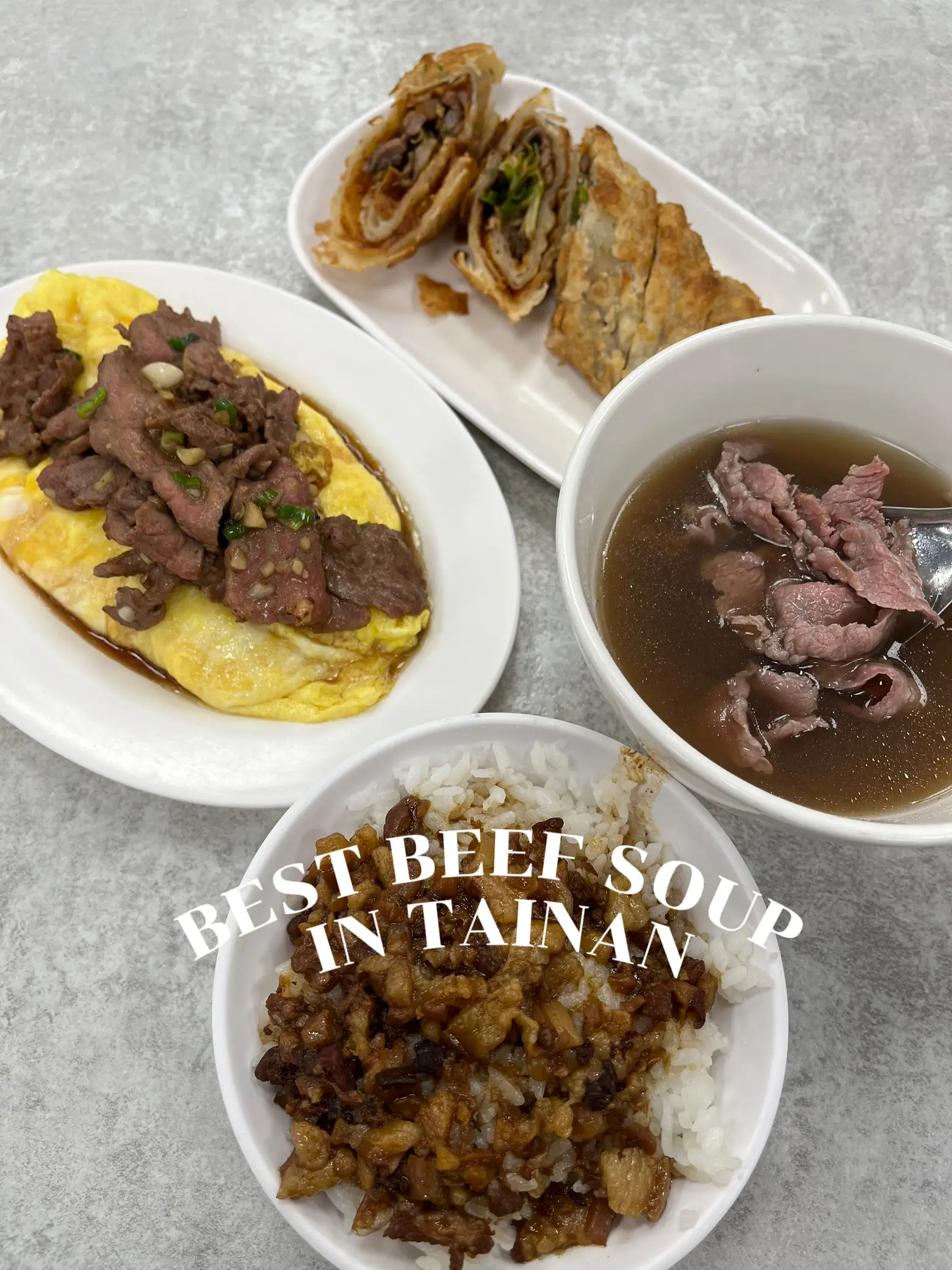 BEST & FRESHEST BEEF SOUP IN TAINAN แกลเลอรีที่โพสต์โดย CuriousGinger Lemon8