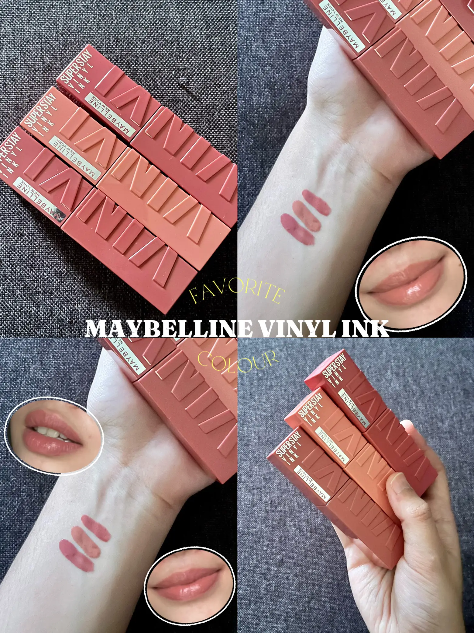 Maybelline Vinyl Ink Favorite Colour 💄, Gallery posted by Aida Z
