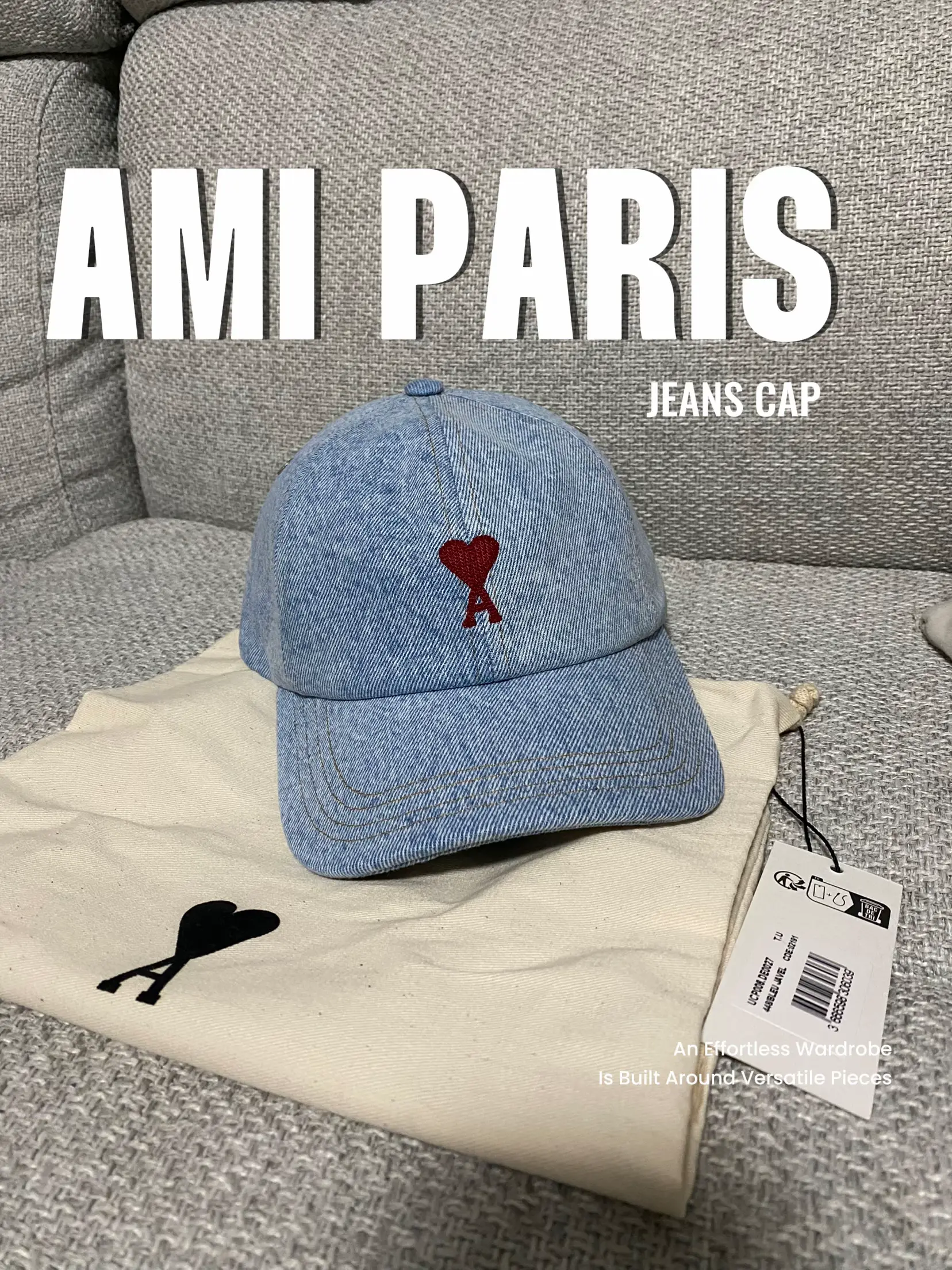 AMI PARIS CAP (LUCKER HAT) Gallery posted by Panda Lemon8